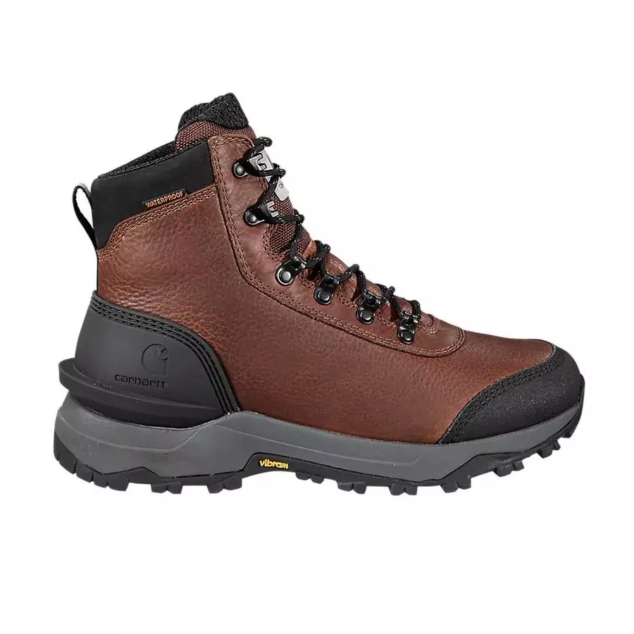 Carhartt Outdoor Waterproof Insulated 6" "Mineral Red" Men's Hiker Boot - MINERAL RED