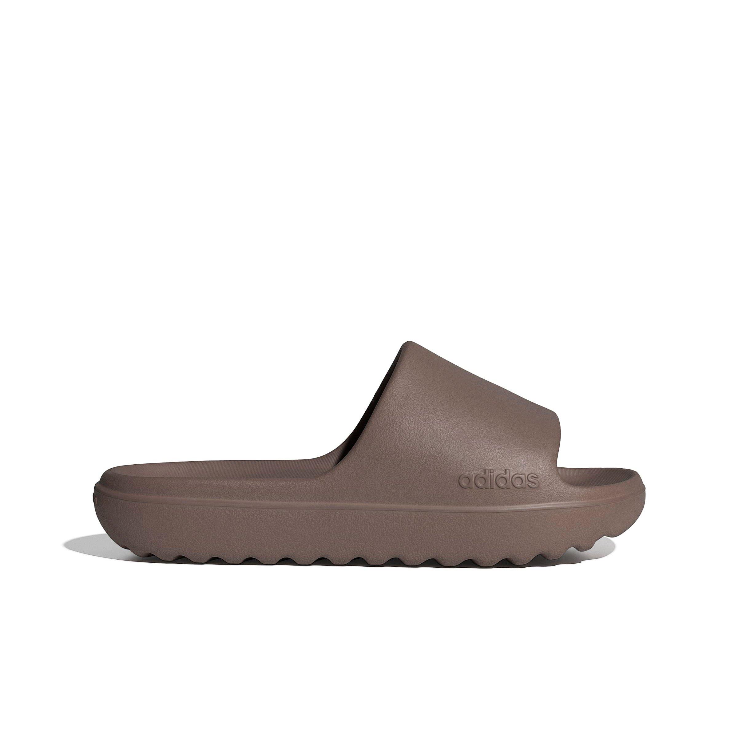 adidas Adilette Lumia "Trace Brown/Trace Brown/Trace Brown" Unisex Slide - BROWN/BROWN/BROWN Thumbnail View 1