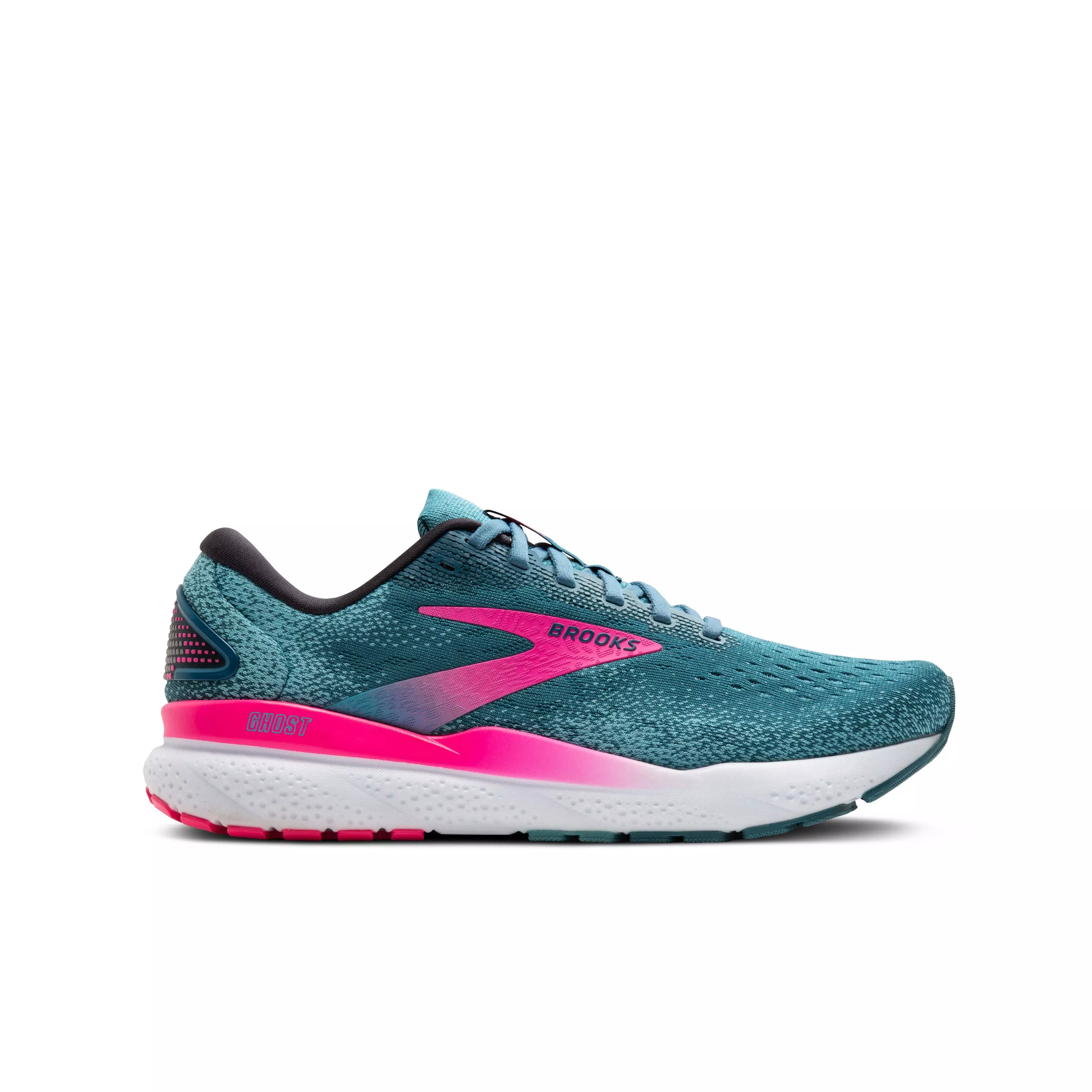 Brooks Ghost 16 "Blue/Pink/Moroccan Blue" Women's Running Shoe - BLUE/PINK/BLUE
