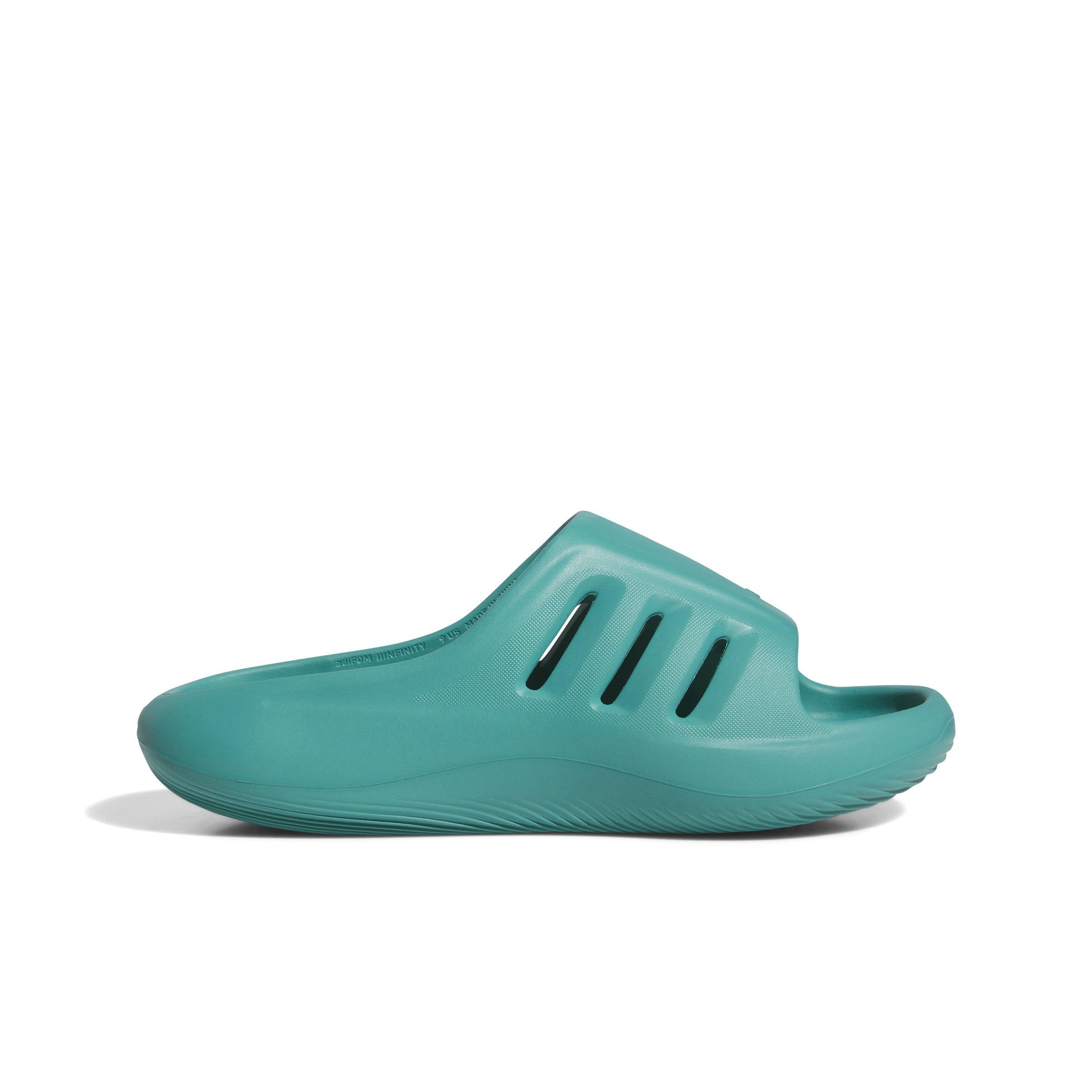 adidas Adifom Iiinfinity "Pure Teal/Pure Teal/Pure Teal" Unisex Slide - TEAL/TEAL/TEAL Thumbnail View 1