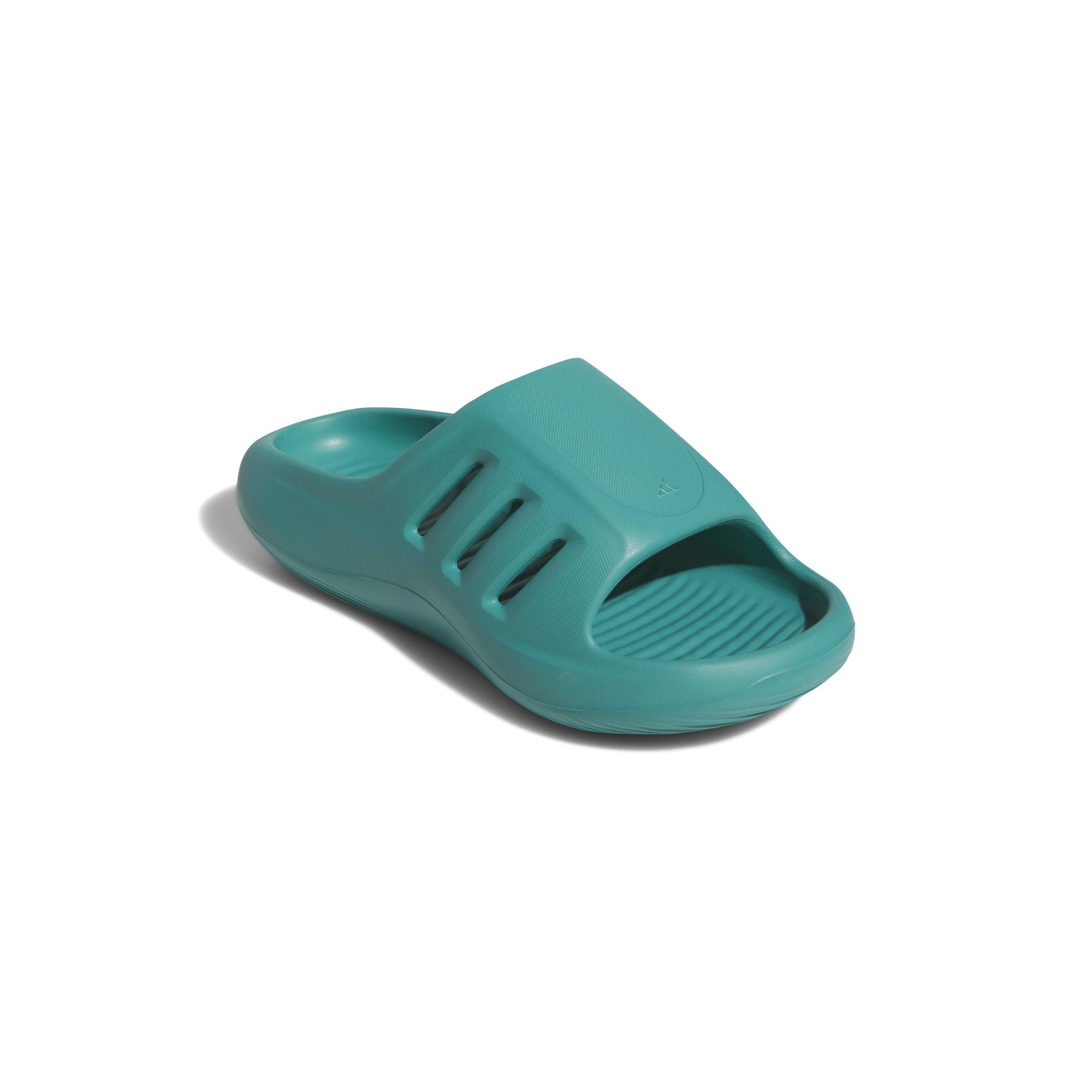 adidas Adifom Iiinfinity "Pure Teal/Pure Teal/Pure Teal" Unisex Slide - TEAL/TEAL/TEAL Thumbnail View 3