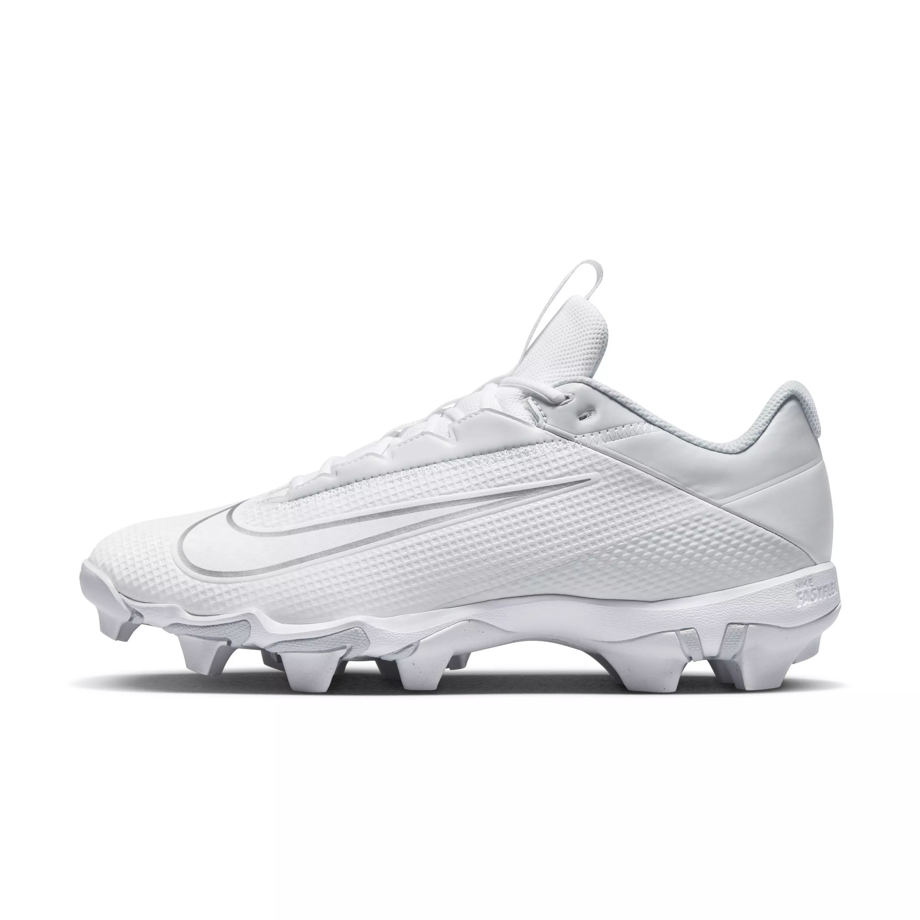 Nike Vapor Edge Shark 2 "White/Metallic Silver/Pure Platinum" Men's Football Cleat - WHITE/SILVER/PLATINUM