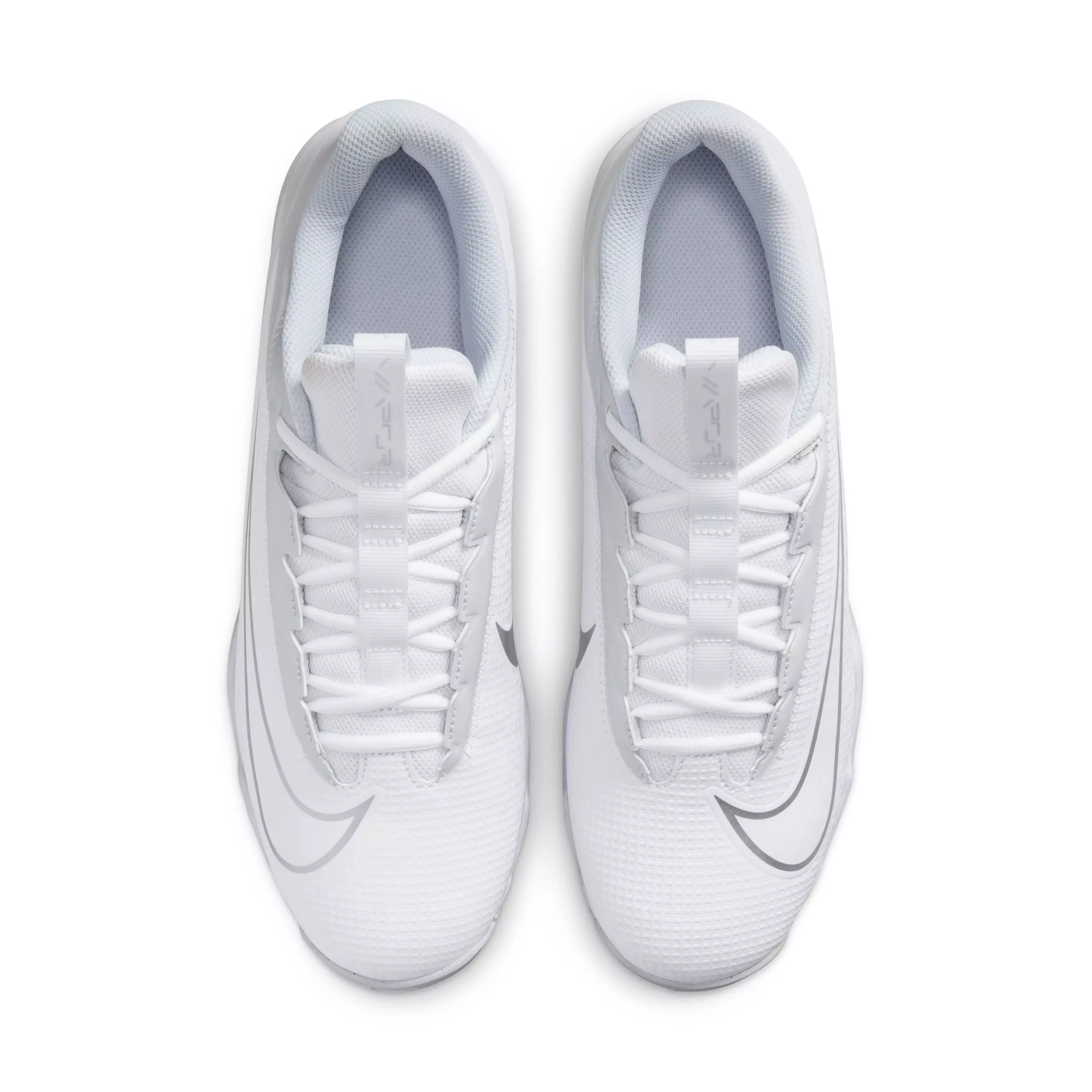 Nike Vapor Edge Shark 2 "White/Metallic Silver/Pure Platinum" Men's Football Cleat - WHITE/SILVER/PLATINUM