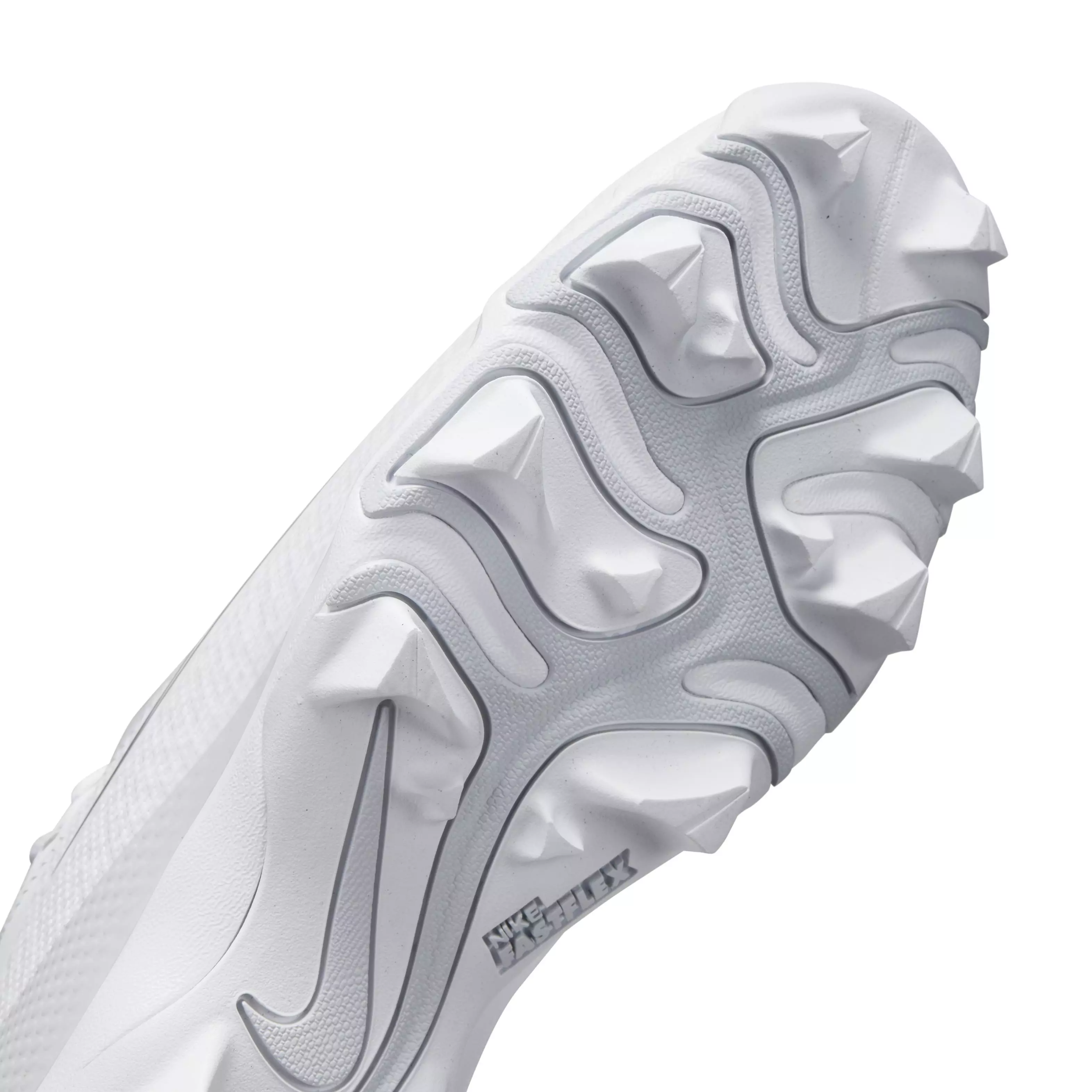 Nike Vapor Edge Shark 2 "White/Metallic Silver/Pure Platinum" Men's Football Cleat - WHITE/SILVER/PLATINUM