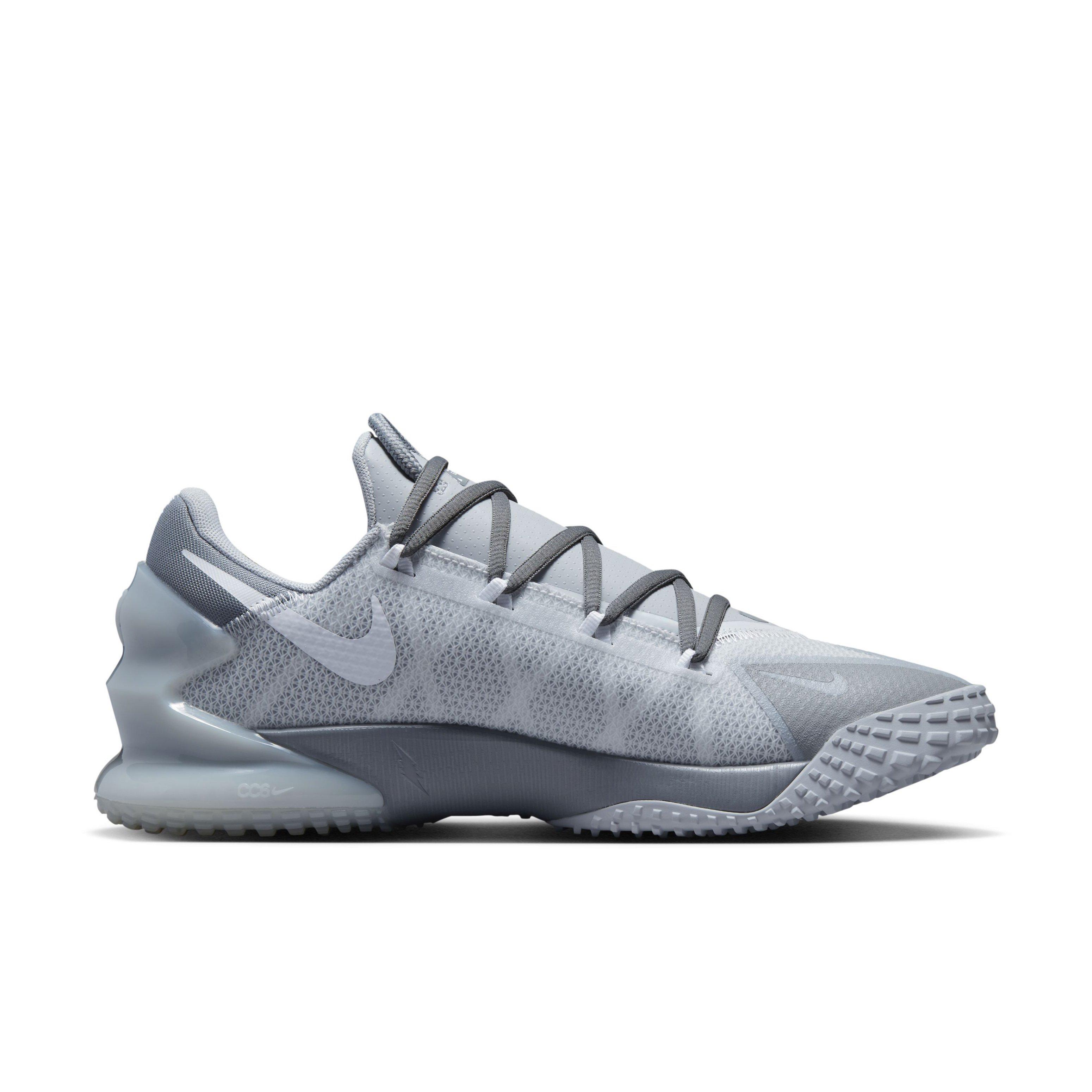 Nike Force Zoom Trout 8 Turf "Cool Grey/Black/Wolf Grey/Pre Platinum" Men's Baseball Shoe - GREY/BLACK/GREY/PLATINUM Thumbnail View 1