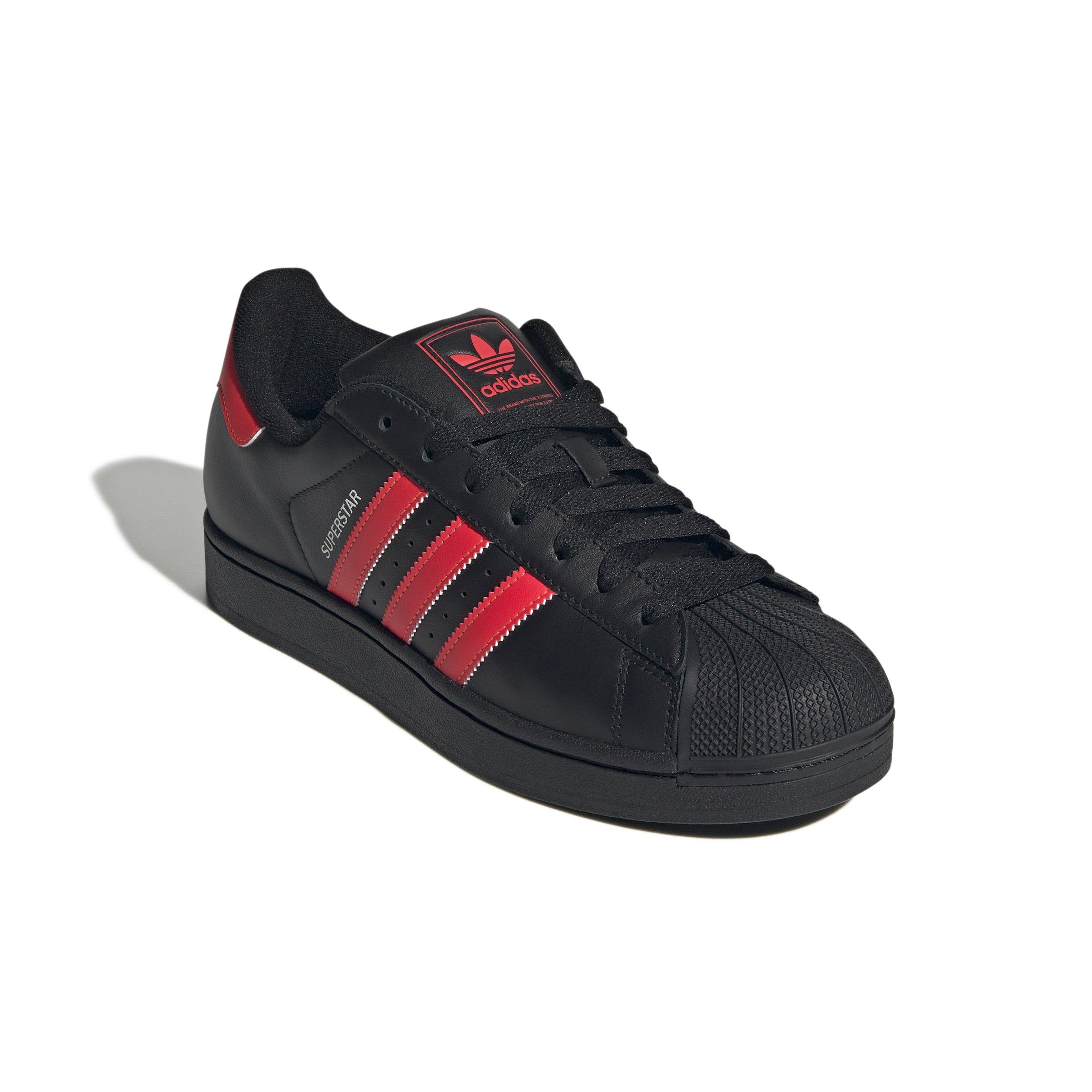 adidas Originals Superstar II "Core Black/Lucid Red/Ftwr White" Unisex Shoe - BLACK/RED/WHITE Thumbnail View 3