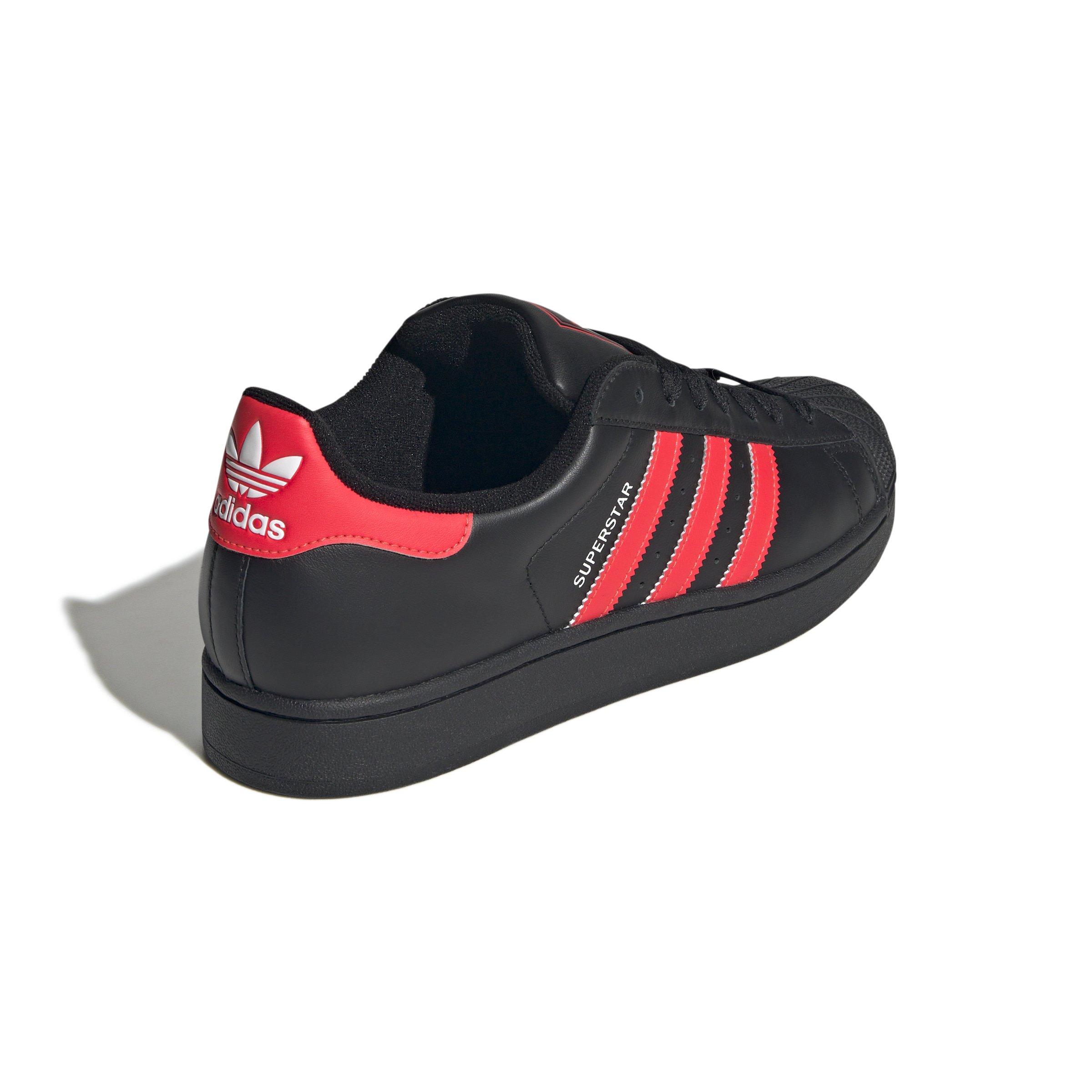 adidas Originals Superstar II "Core Black/Lucid Red/Ftwr White" Unisex Shoe - BLACK/RED/WHITE Thumbnail View 4