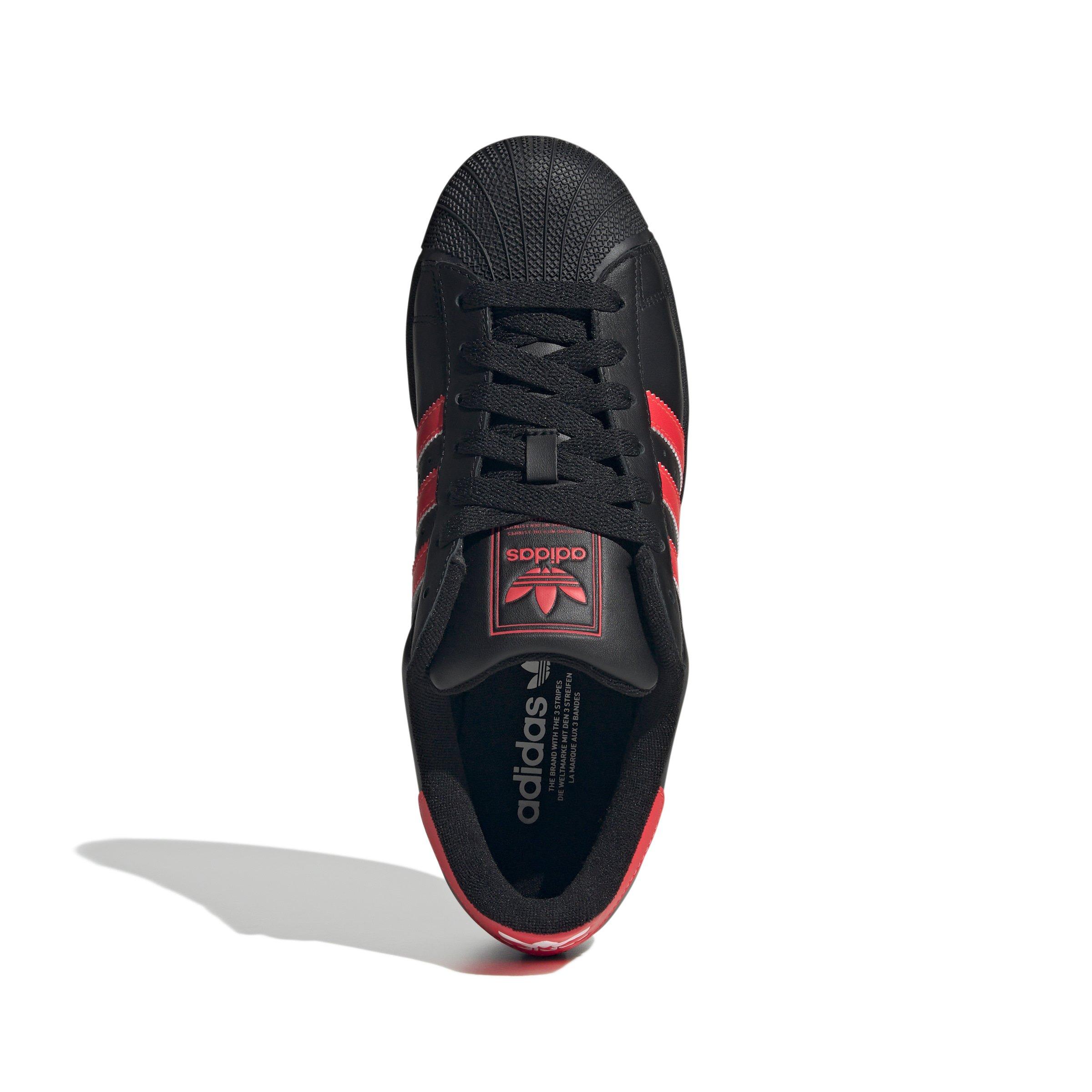 adidas Originals Superstar II "Core Black/Lucid Red/Ftwr White" Unisex Shoe - BLACK/RED/WHITE Thumbnail View 5