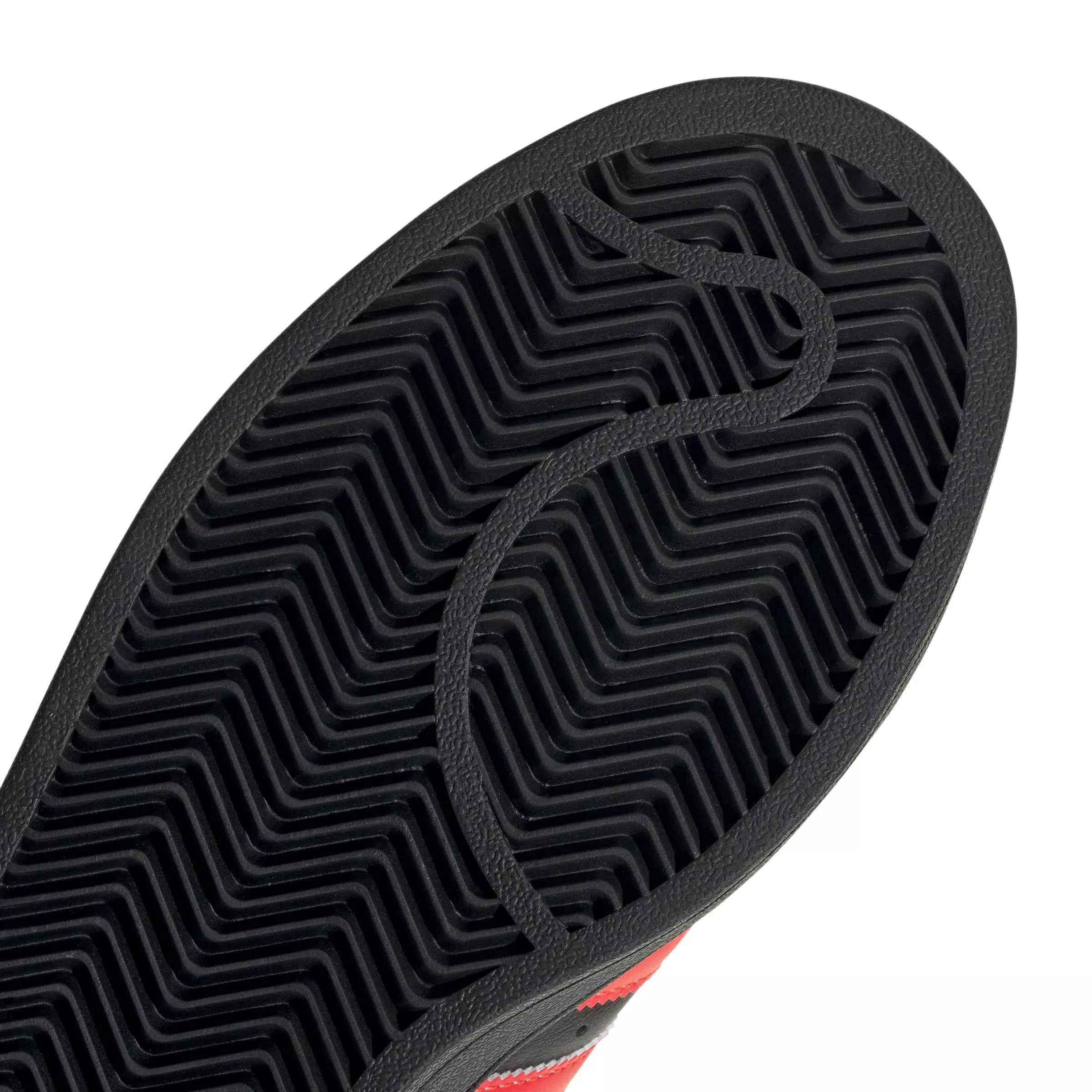 adidas Originals Superstar II "Core Black/Lucid Red/Ftwr White" Unisex Shoe - BLACK/RED/WHITE