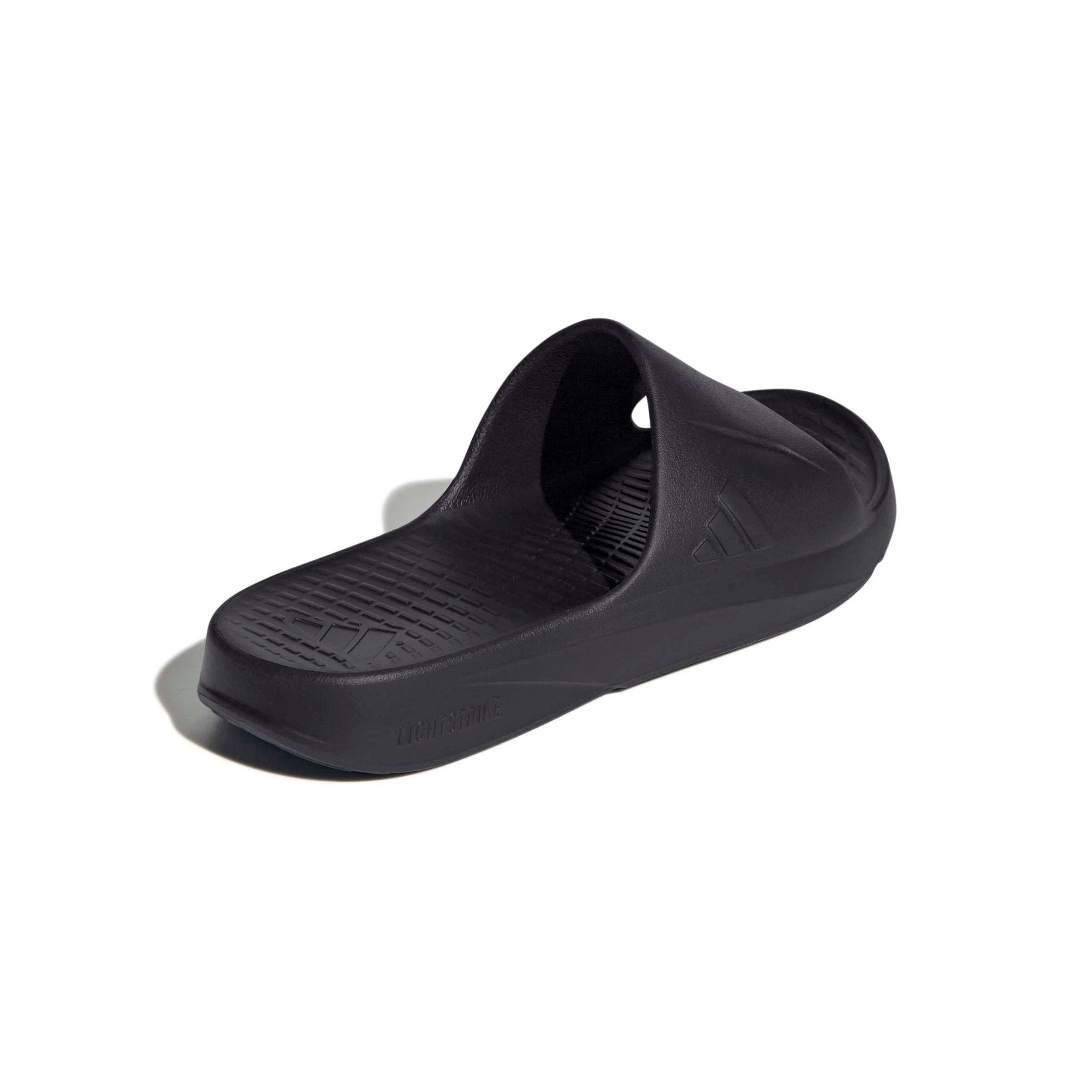 adidas Lightshift "Core Black/Core Black/Core Black" Men's Slide - BLACK/BLACK/BLACK Thumbnail View 4
