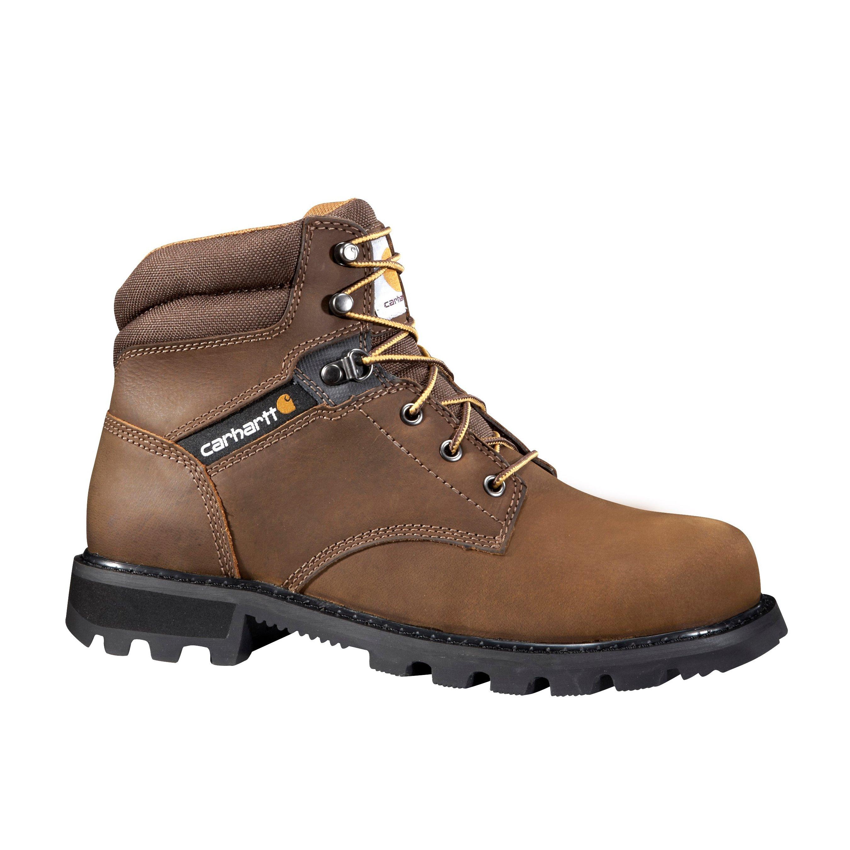 Carhartt 6" Soft Toe "Crazy Horse Brown Oil Tanned" Men's Work Boot - BROWN Thumbnail View 1