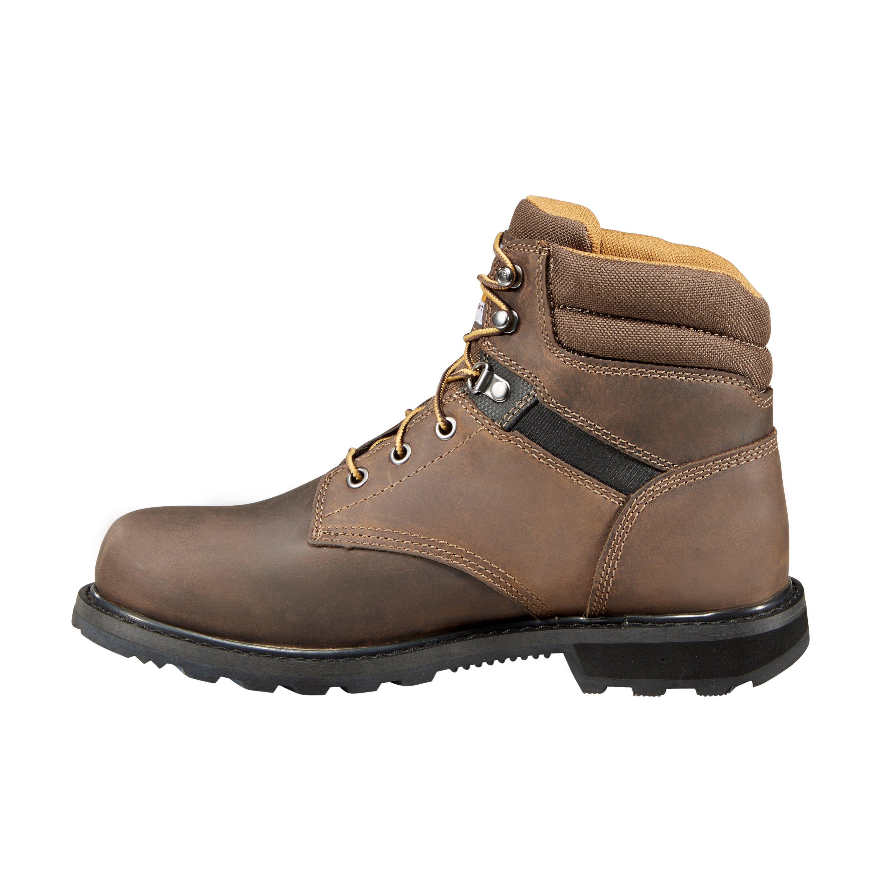 Carhartt 6" Soft Toe "Crazy Horse Brown Oil Tanned" Men's Work Boot - BROWN Thumbnail View 2