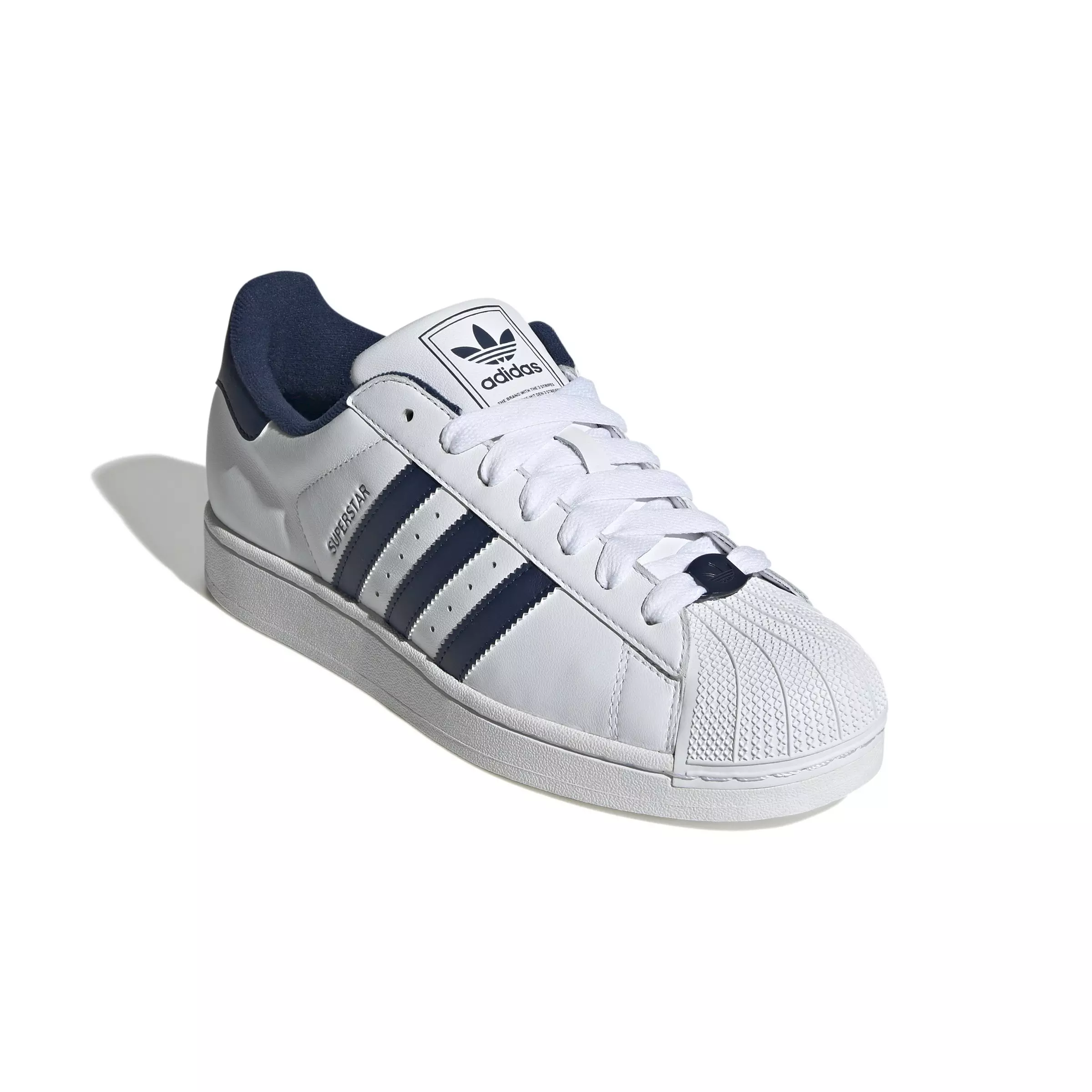 adidas Originals Superstar II "Ftwr White/Night Indigo/Ftwr White" Unisex Shoe - WHITE/INDIGO/WHITE