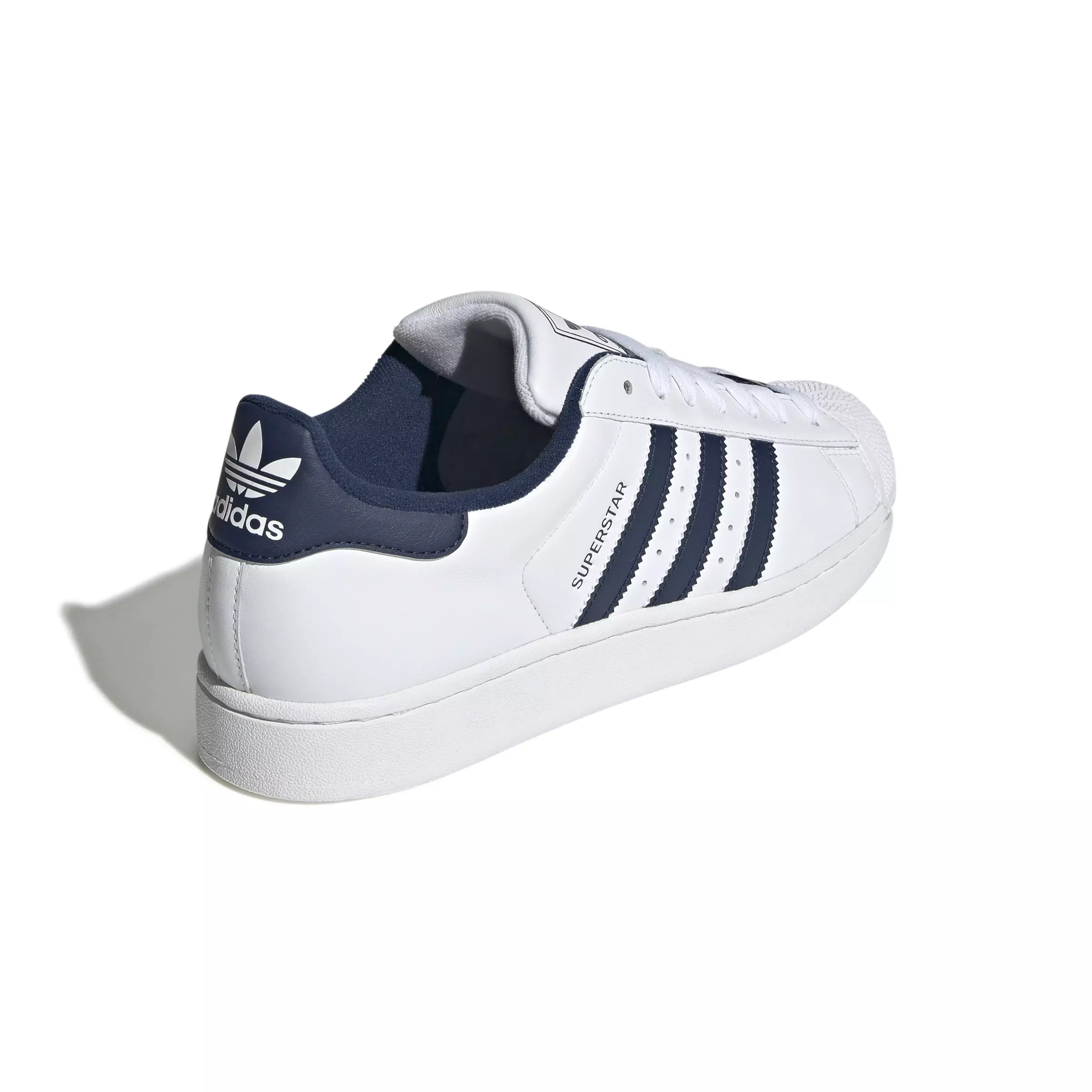 adidas Originals Superstar II "Ftwr White/Night Indigo/Ftwr White" Unisex Shoe - WHITE/INDIGO/WHITE