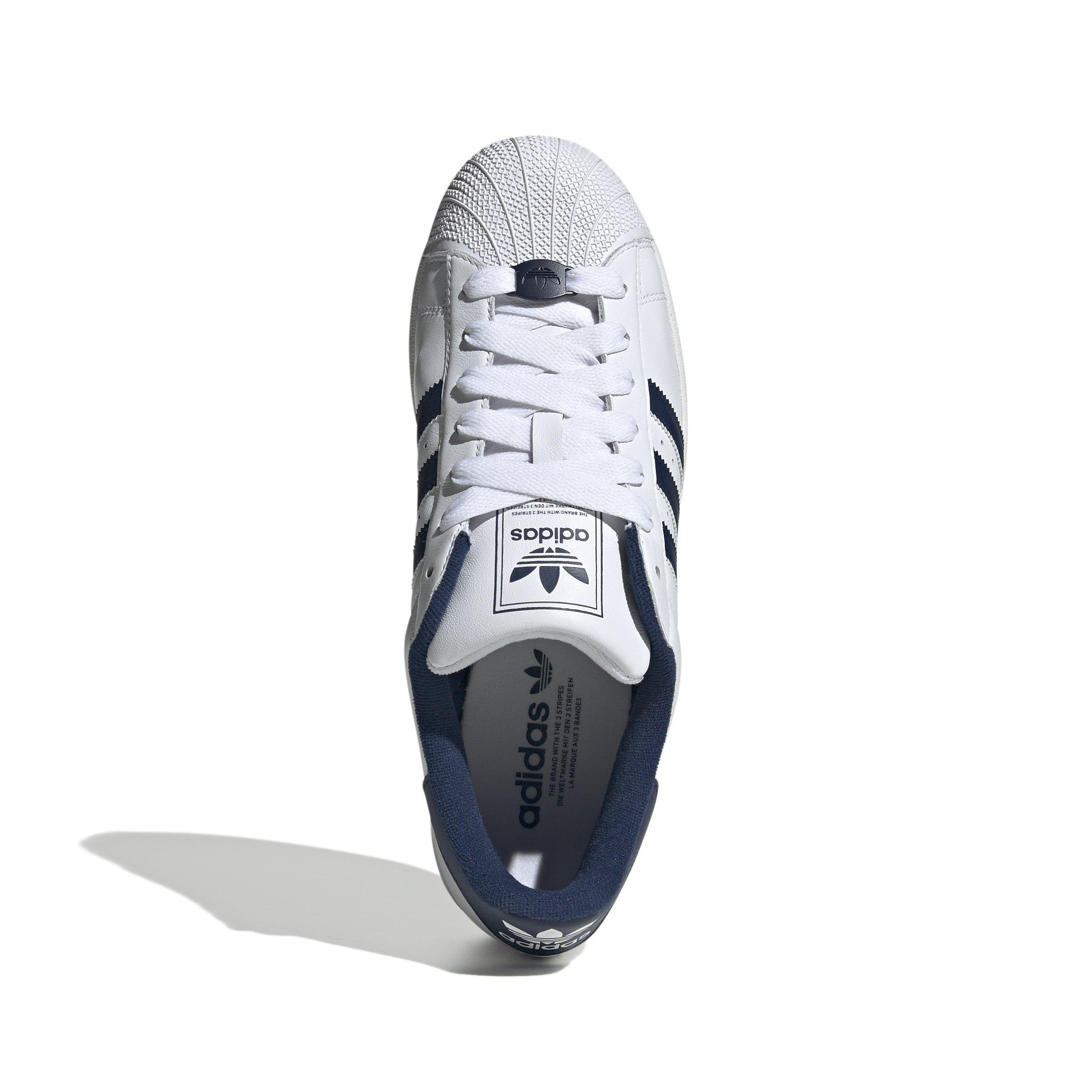 adidas Originals Superstar II "Ftwr White/Night Indigo/Ftwr White" Unisex Shoe - WHITE/INDIGO/WHITE Thumbnail View 5