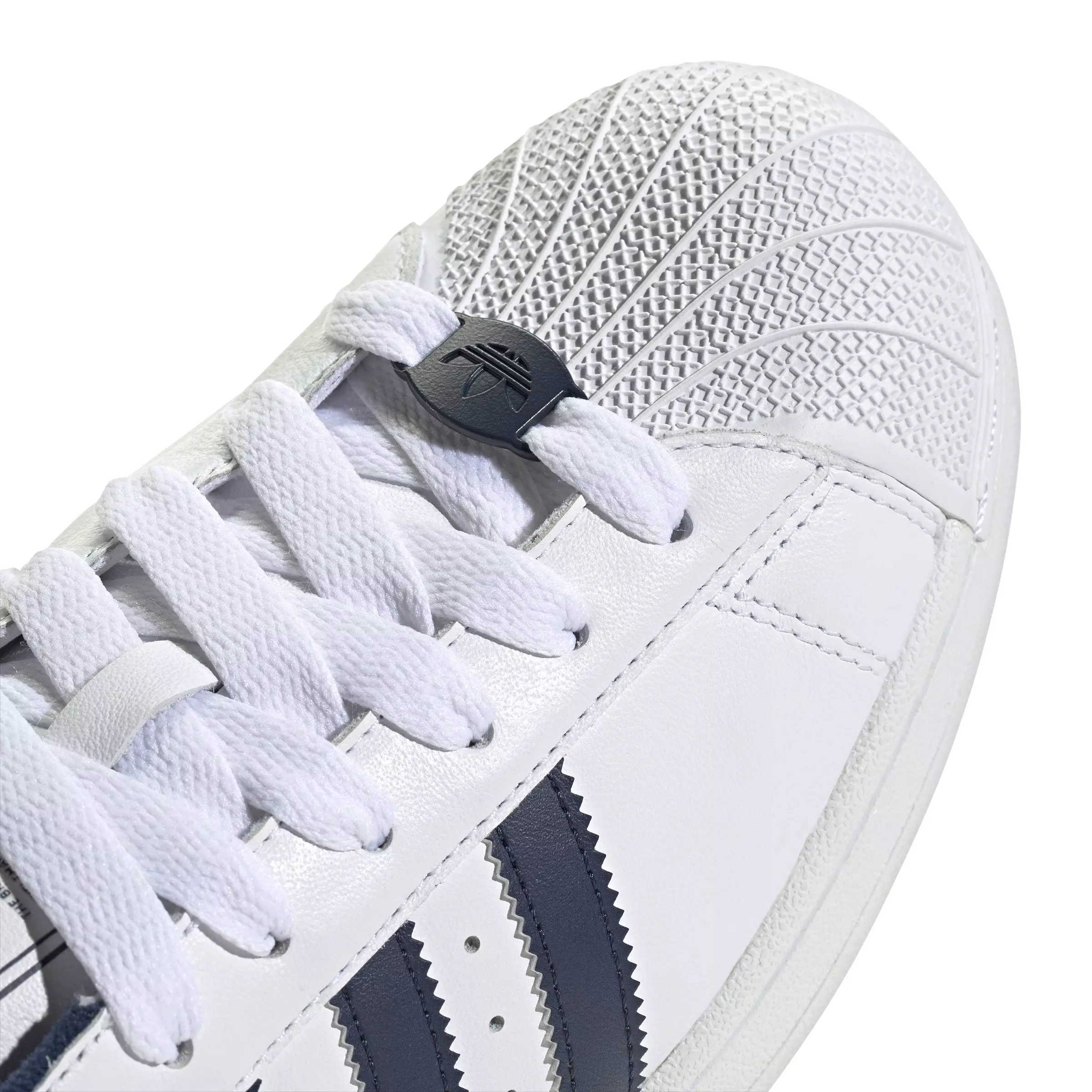 adidas Originals Superstar II "Ftwr White/Night Indigo/Ftwr White" Unisex Shoe - WHITE/INDIGO/WHITE