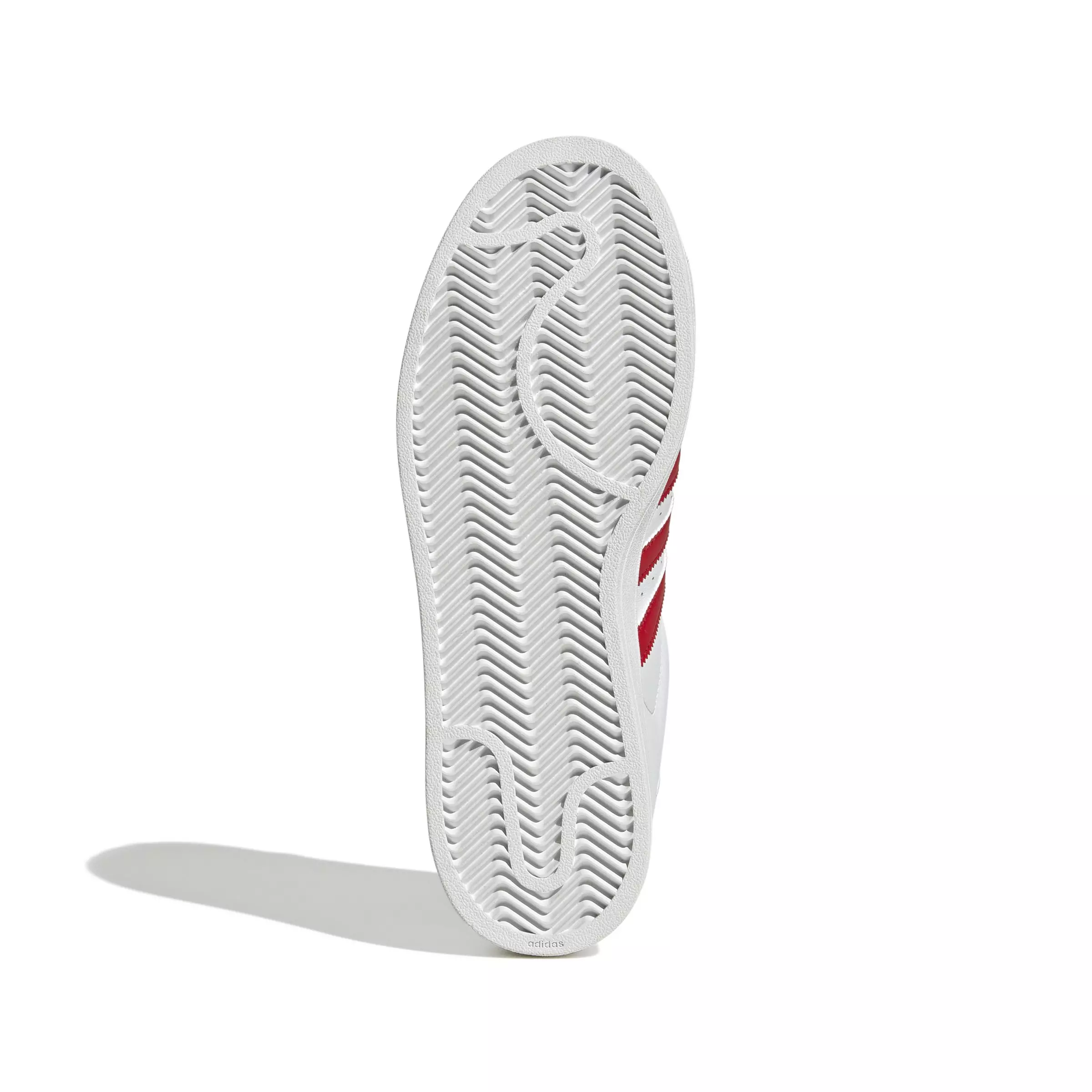 adidas Originals Superstar II "Ftwr White/Red/Ftwr White" Unisex Shoe - WHITE/RED/WHITE