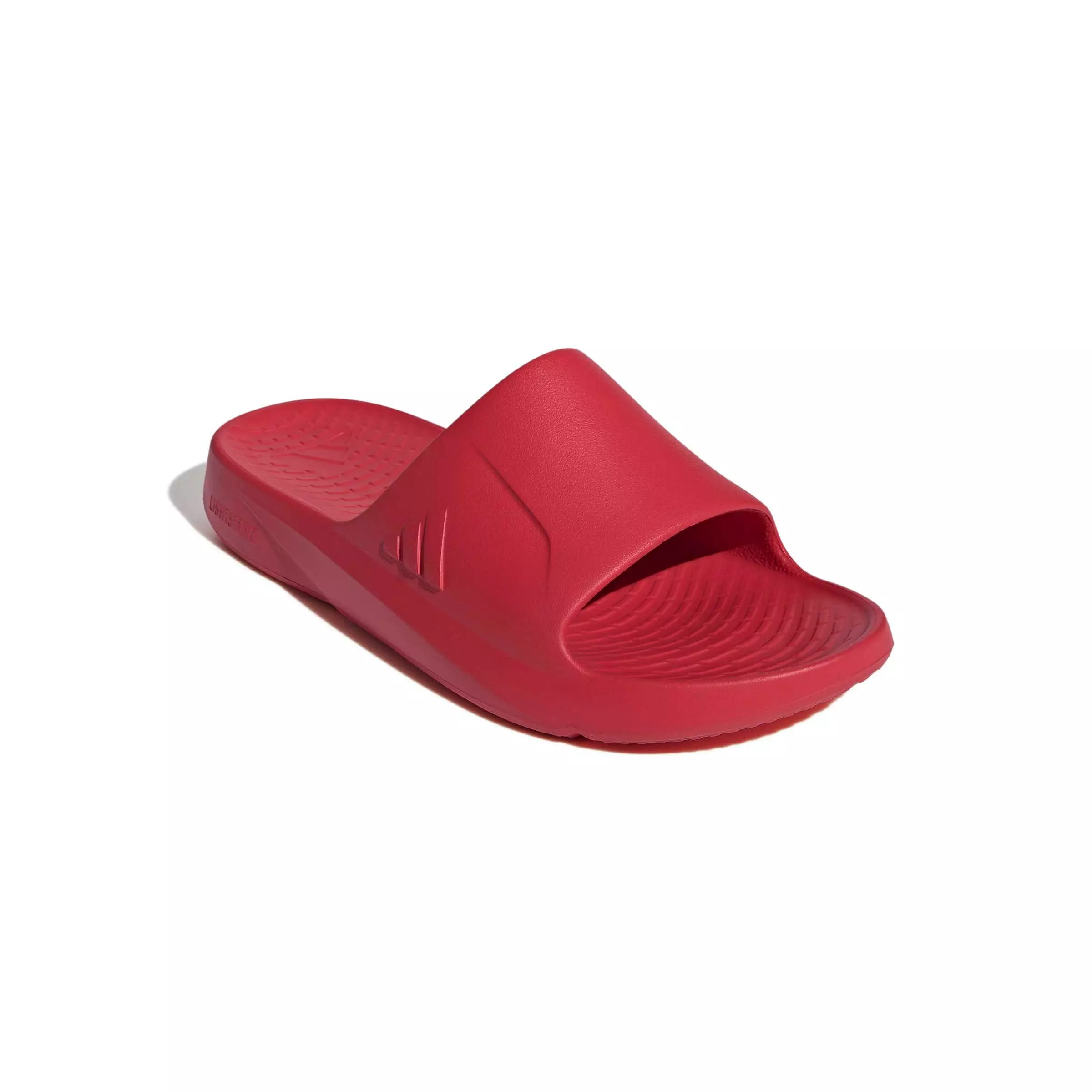 adidas Lightshift "Better Scarlet/Better Scarlet/Better Scarlet" Men's Slide - SCARLET/SCARLET/SCARLET
