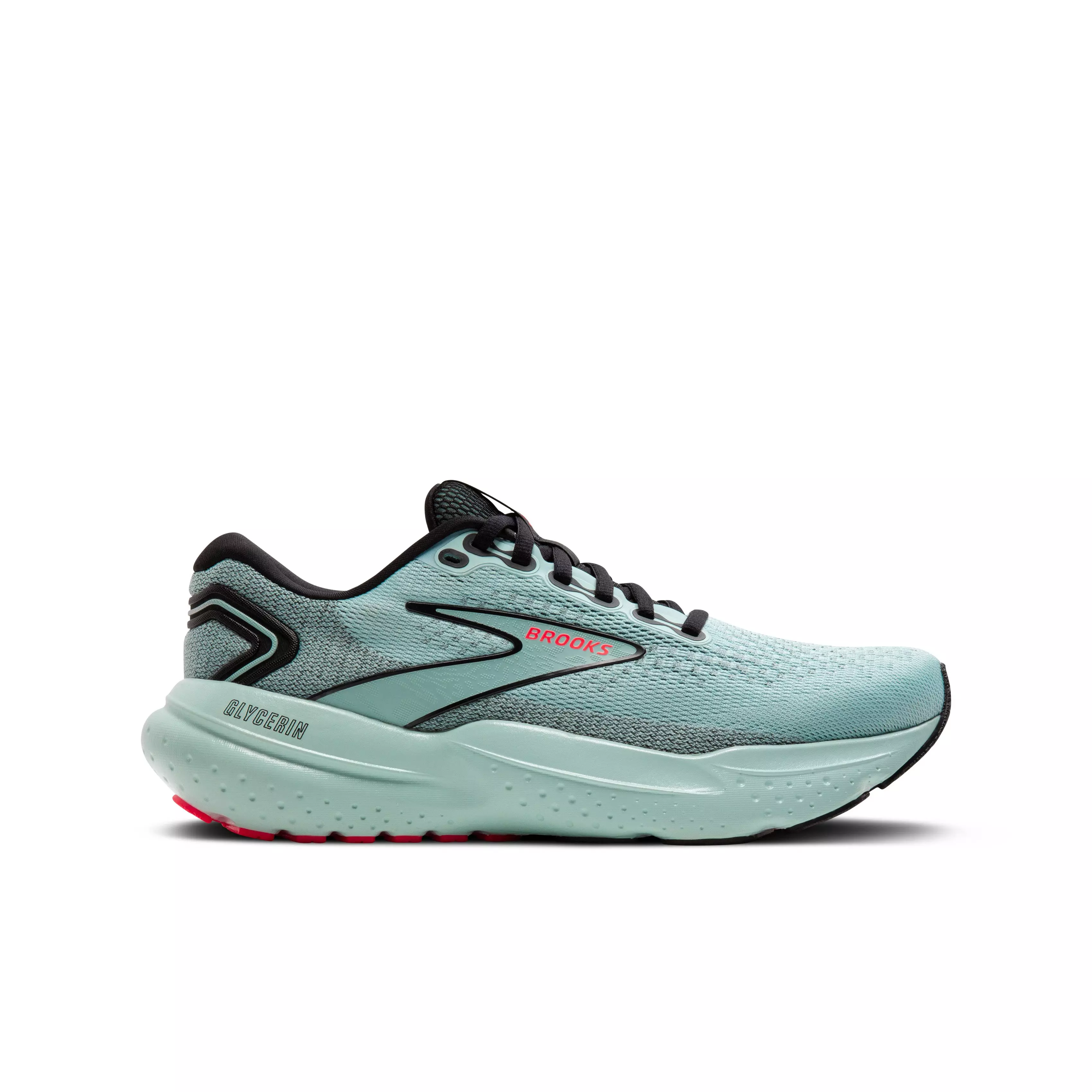 Brooks Glycerin 21 "Cloud/Black/Pink" Women's Running Shoe - CLOUD/BLACK/PINK