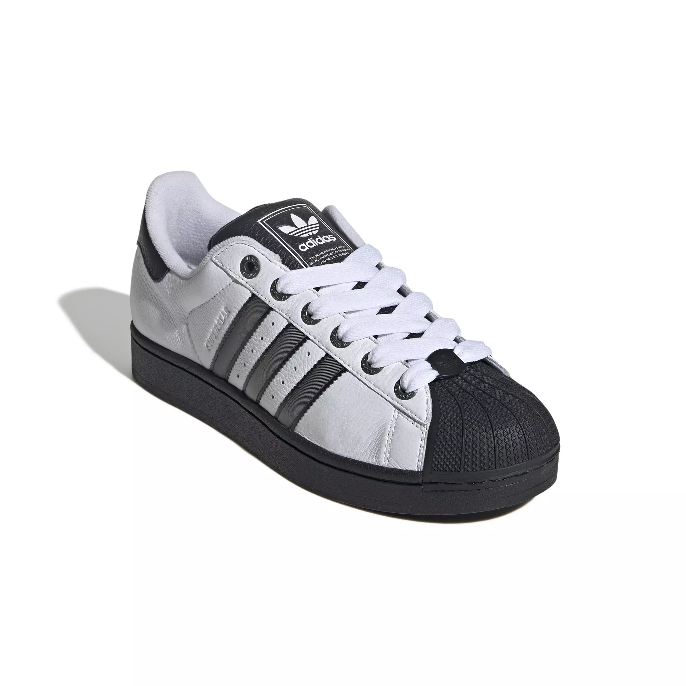 adidas Originals Superstar II "Ftwr White/Matte Silver/Core Black" Unisex Shoe - WHITE/SILVER/BLACK