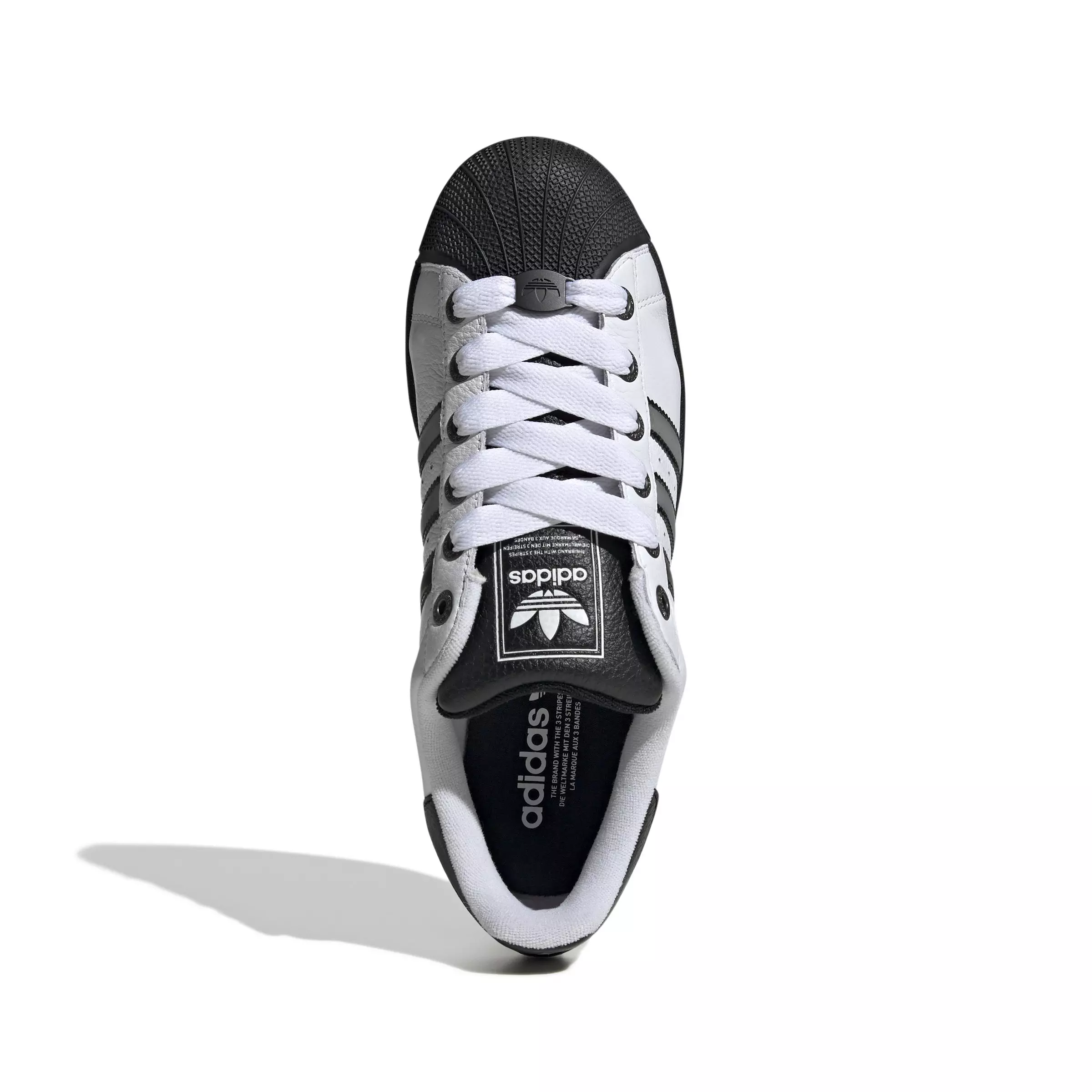adidas Originals Superstar II "Ftwr White/Matte Silver/Core Black" Unisex Shoe - WHITE/SILVER/BLACK
