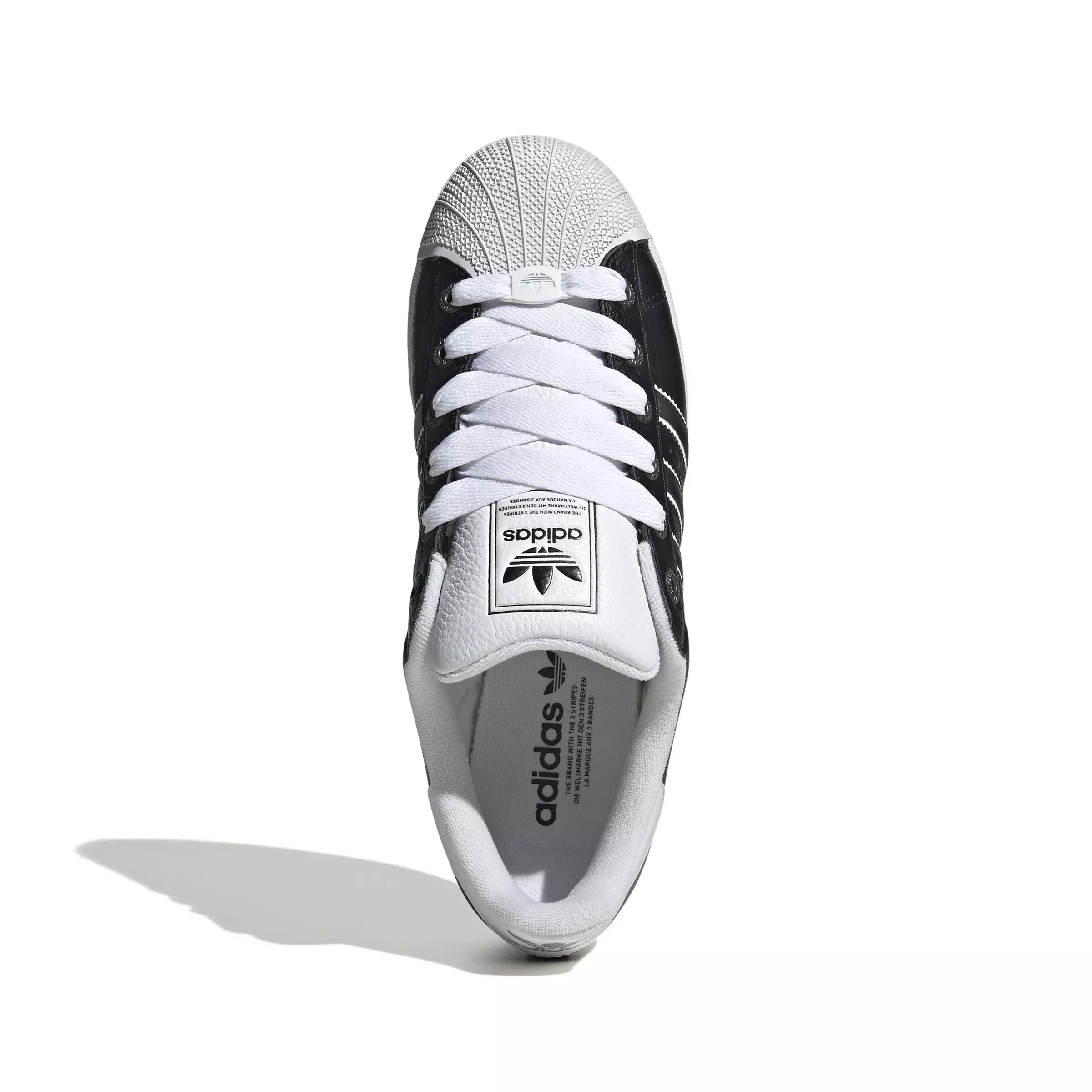 adidas Originals Superstar II "Core Black/Matte Silver/Ftwr White" Unisex Shoe - BLACK/SILVER/WHITE