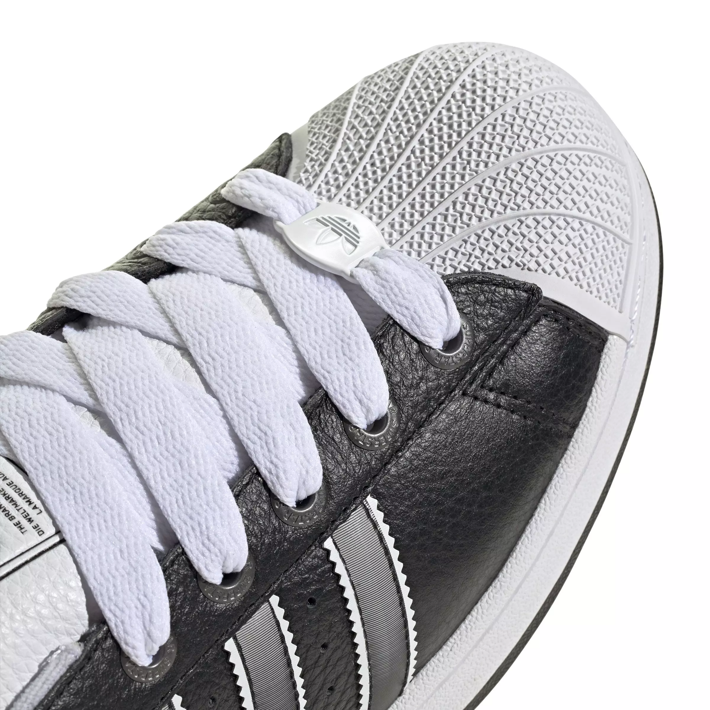 adidas Originals Superstar II "Core Black/Matte Silver/Ftwr White" Unisex Shoe - BLACK/SILVER/WHITE