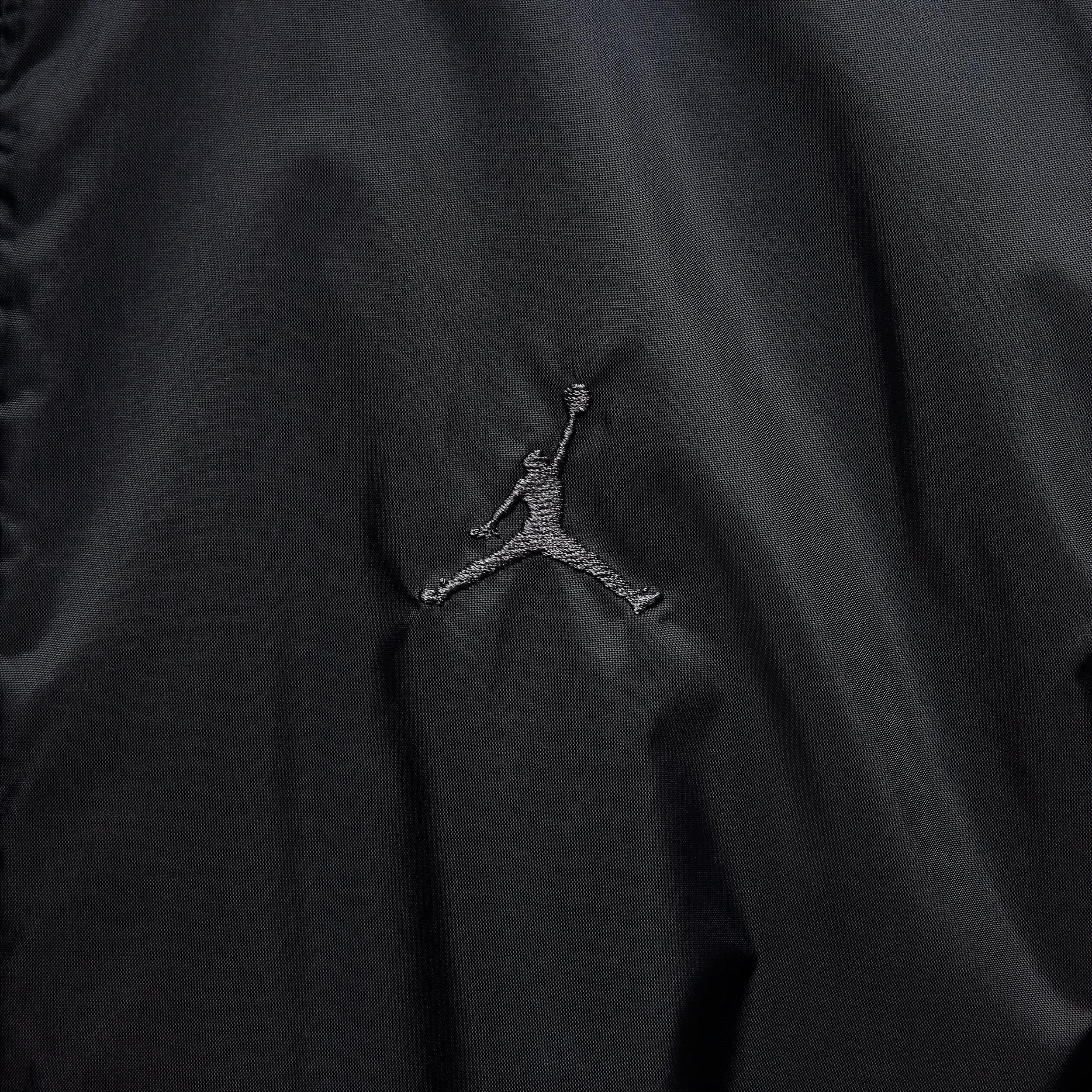 Jordan Men's Brooklyn Hooded Draft Jacket - Black - BLACK
