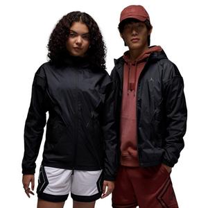 Jordan Men's Brooklyn Hooded Draft Jacket - Black - BLACK