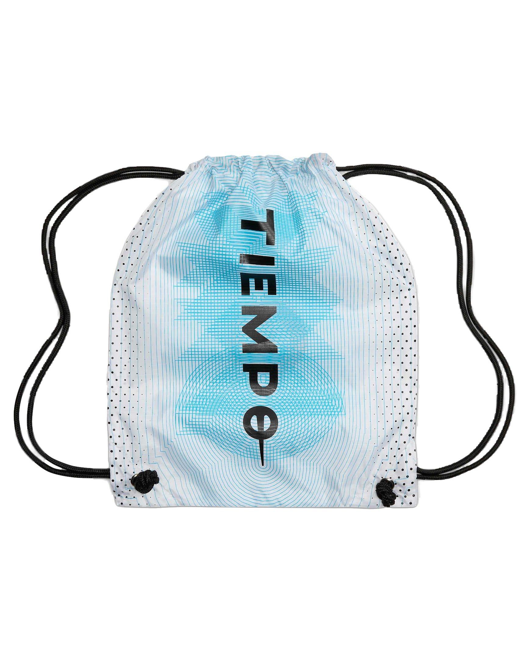 Nike Tiempo Legend 9 Elite FG "White/Black/Baltic Blue/Pink Blast" Men's Soccer Cleat - WHITE/BLACK/BLUE/PINK Thumbnail View 12