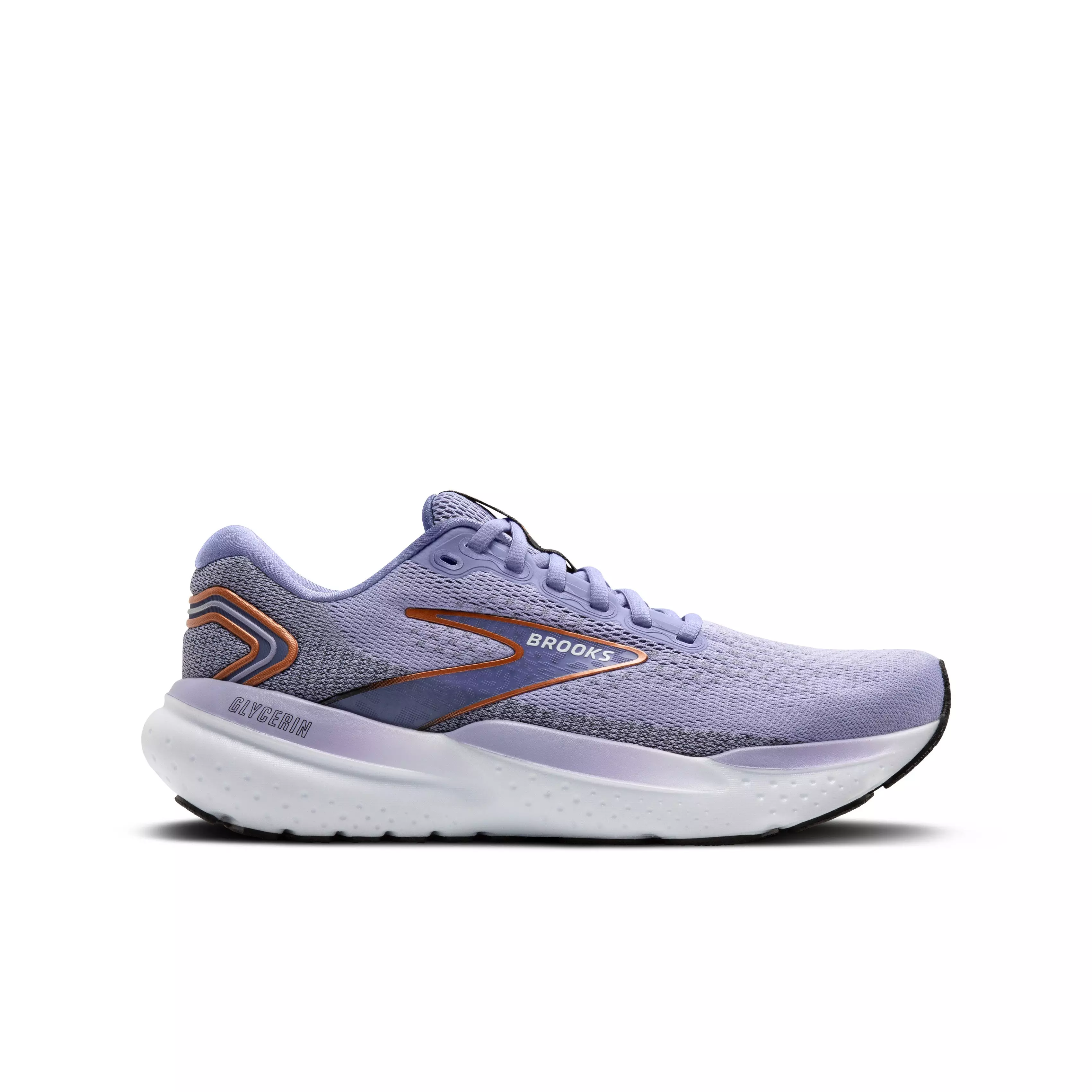 Brooks Glycerin 21 "Lavender/Black/Copper" Women's Running Shoe - LAVENDER/BLACK/COPPER