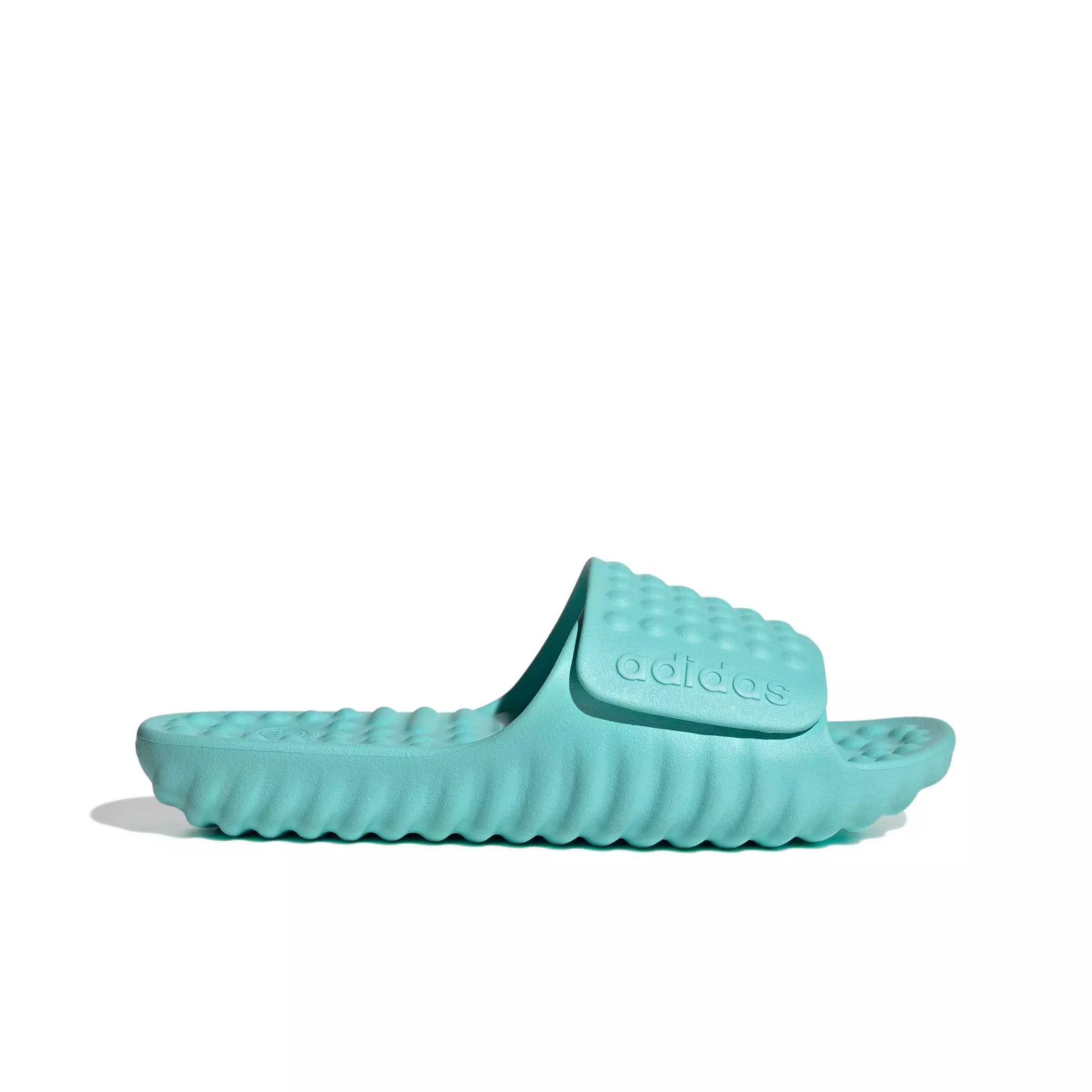 adidas Adissage 360rec "Flash Aqua/Flash Aqua/Flash Aqua" Men's Slide - AQUA/AQUA/AQUA