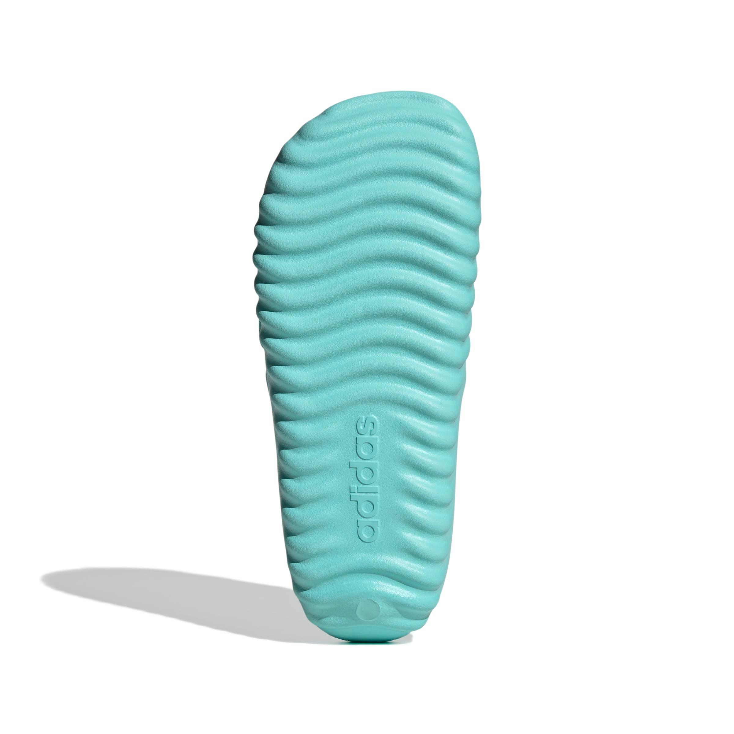adidas Adissage 360rec "Flash Aqua/Flash Aqua/Flash Aqua" Men's Slide - AQUA/AQUA/AQUA Thumbnail View 6