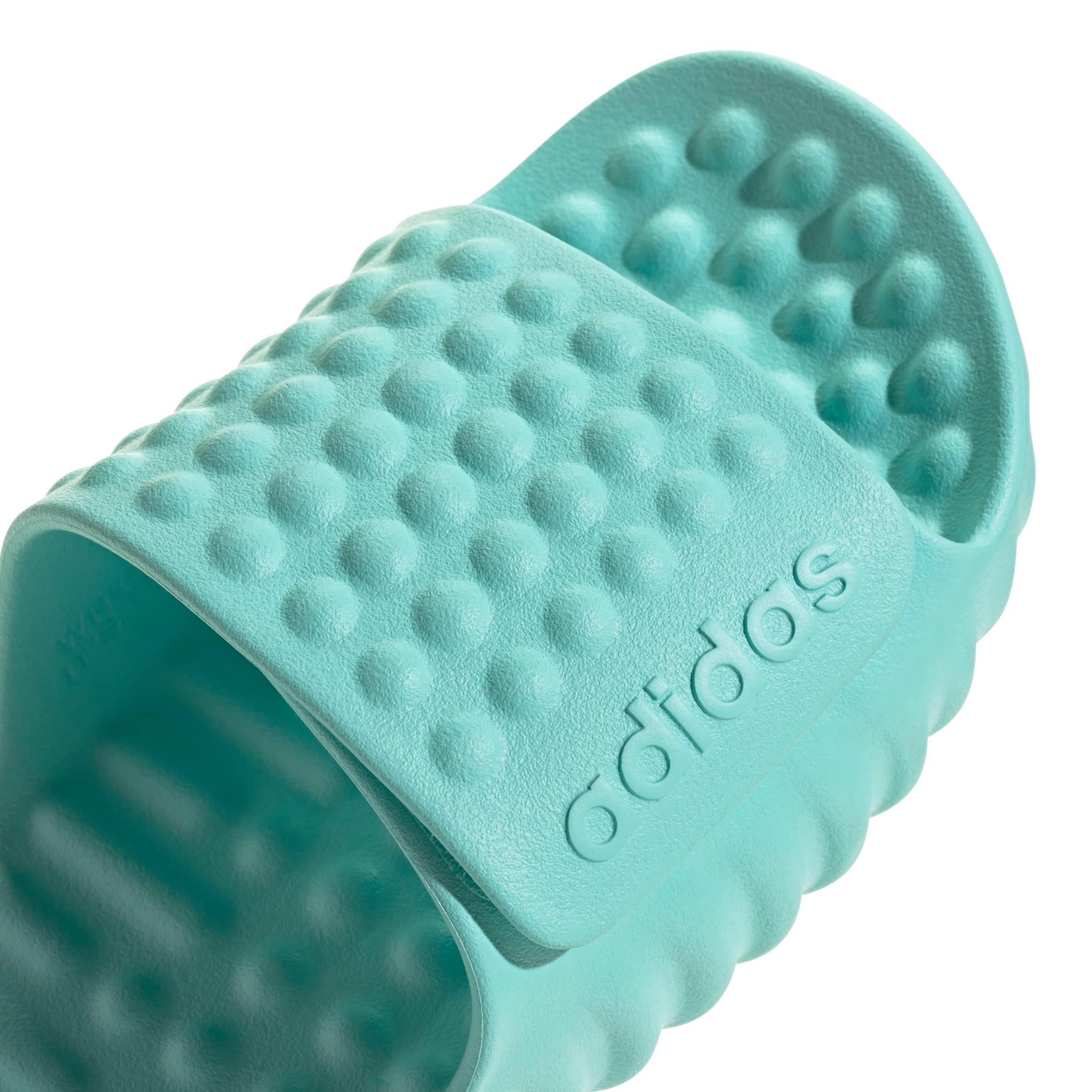 adidas Adissage 360rec "Flash Aqua/Flash Aqua/Flash Aqua" Men's Slide - AQUA/AQUA/AQUA Thumbnail View 7