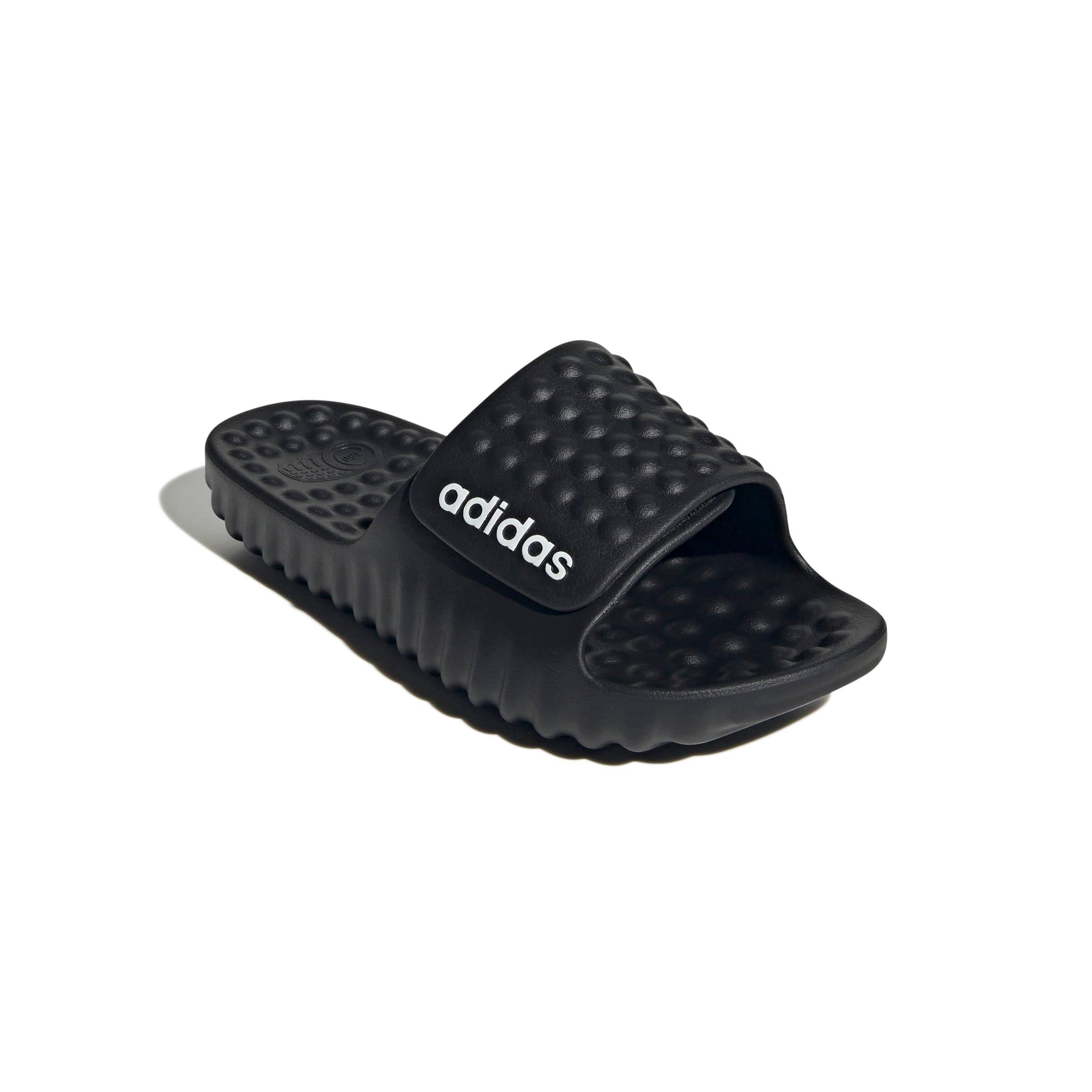 adidas Adissage 360rec "Core Black/Ftwr White/Core Black" Men's Slide - BLACK/WHITE/BLACK Thumbnail View 3