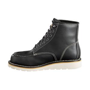 Carhartt Waterproof 6" Moc Toe "Black" Men's Wedge Boot