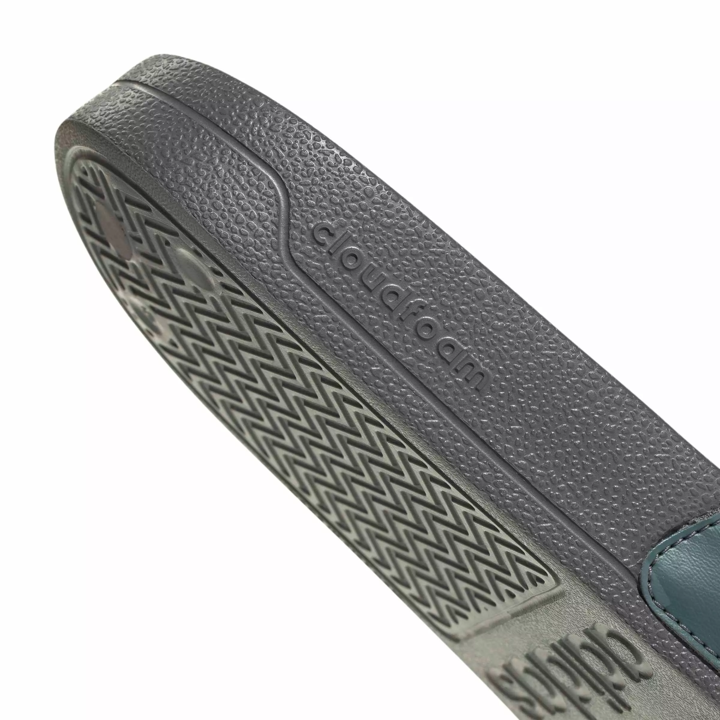 adidas Adilette Shower Minecraft "Grey Four/Grey Four" Men's Slide - GREY/GREY/GREY