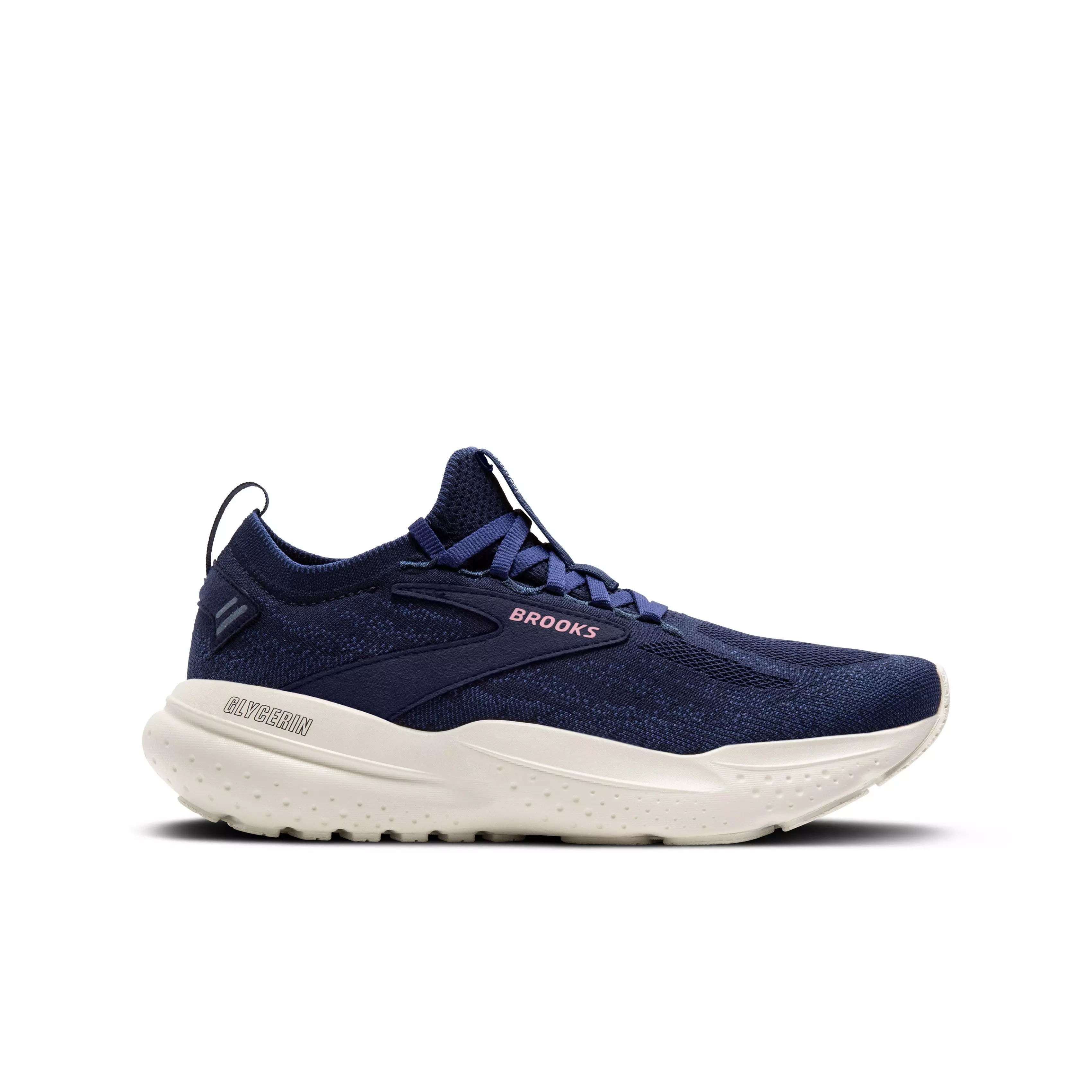 Brooks Glycerin StealthFit 21 "Peacoat/Onyx/Orchid" Women's Running Shoe - PEACOAT/ONYX/ORCHID