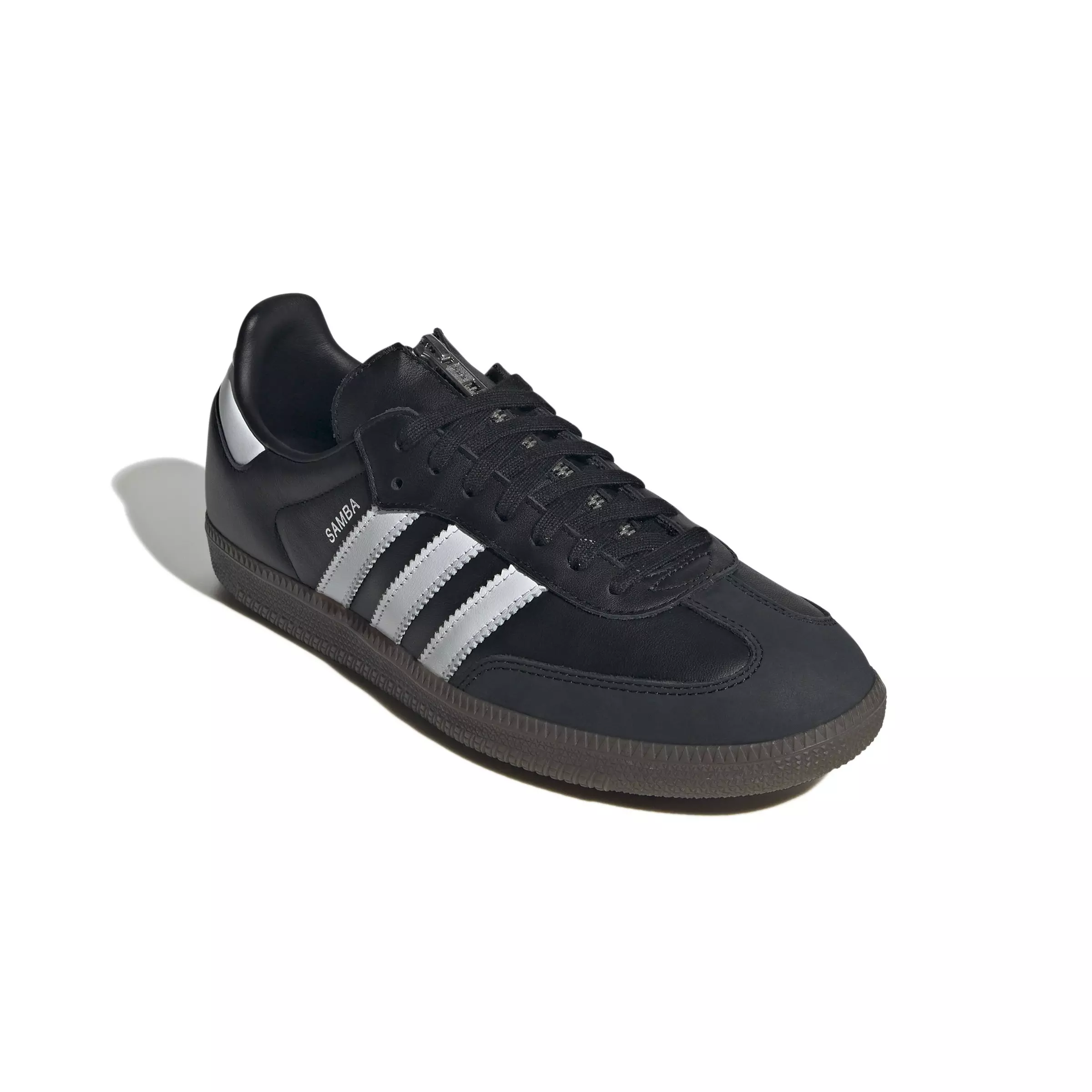 adidas Originals Samba x Jeremy Scott Pride Samba OG "Core Black/Ftwr White/Gum 5" Unisex Shoe - BLACK/WHITE/GUM
