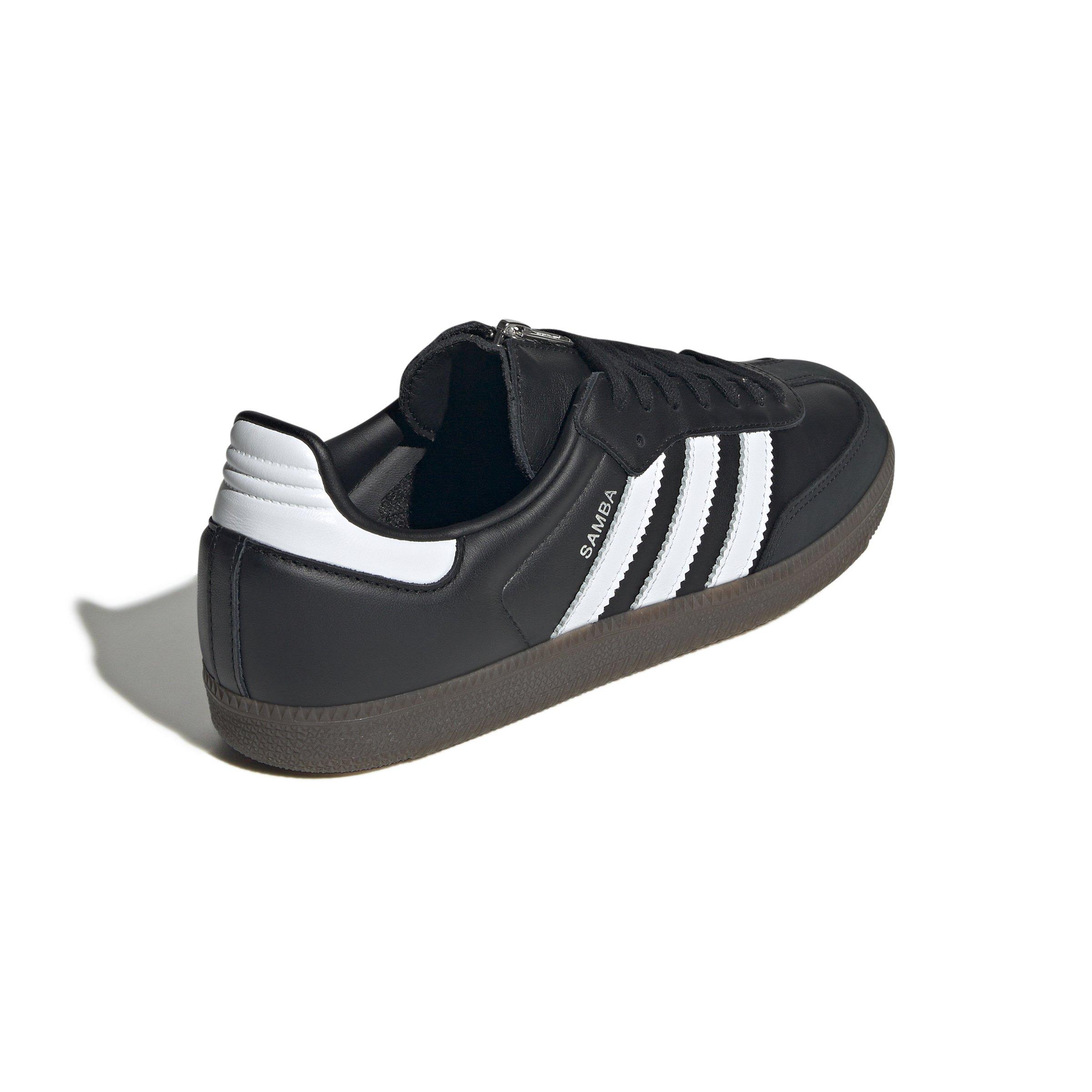adidas Originals Samba x Jeremy Scott Pride Samba OG "Core Black/Ftwr White/Gum 5" Unisex Shoe - BLACK/WHITE/GUM Thumbnail View 4