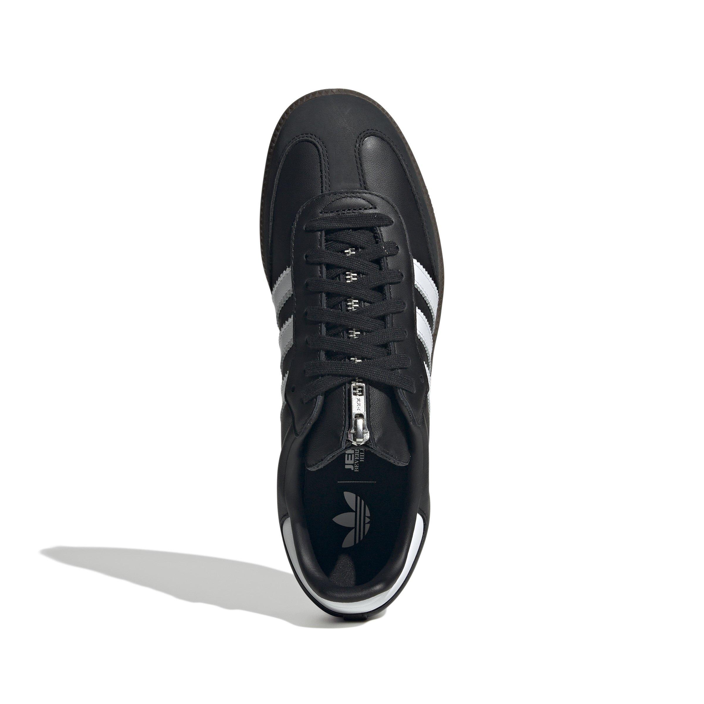 adidas Originals Samba x Jeremy Scott Pride Samba OG "Core Black/Ftwr White/Gum 5" Unisex Shoe - BLACK/WHITE/GUM Thumbnail View 5