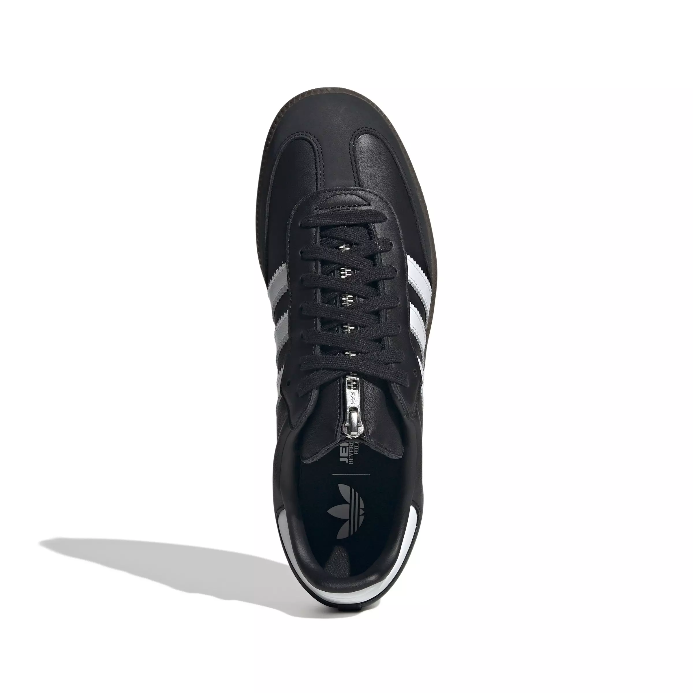 adidas Originals Samba x Jeremy Scott Pride Samba OG "Core Black/Ftwr White/Gum 5" Unisex Shoe - BLACK/WHITE/GUM