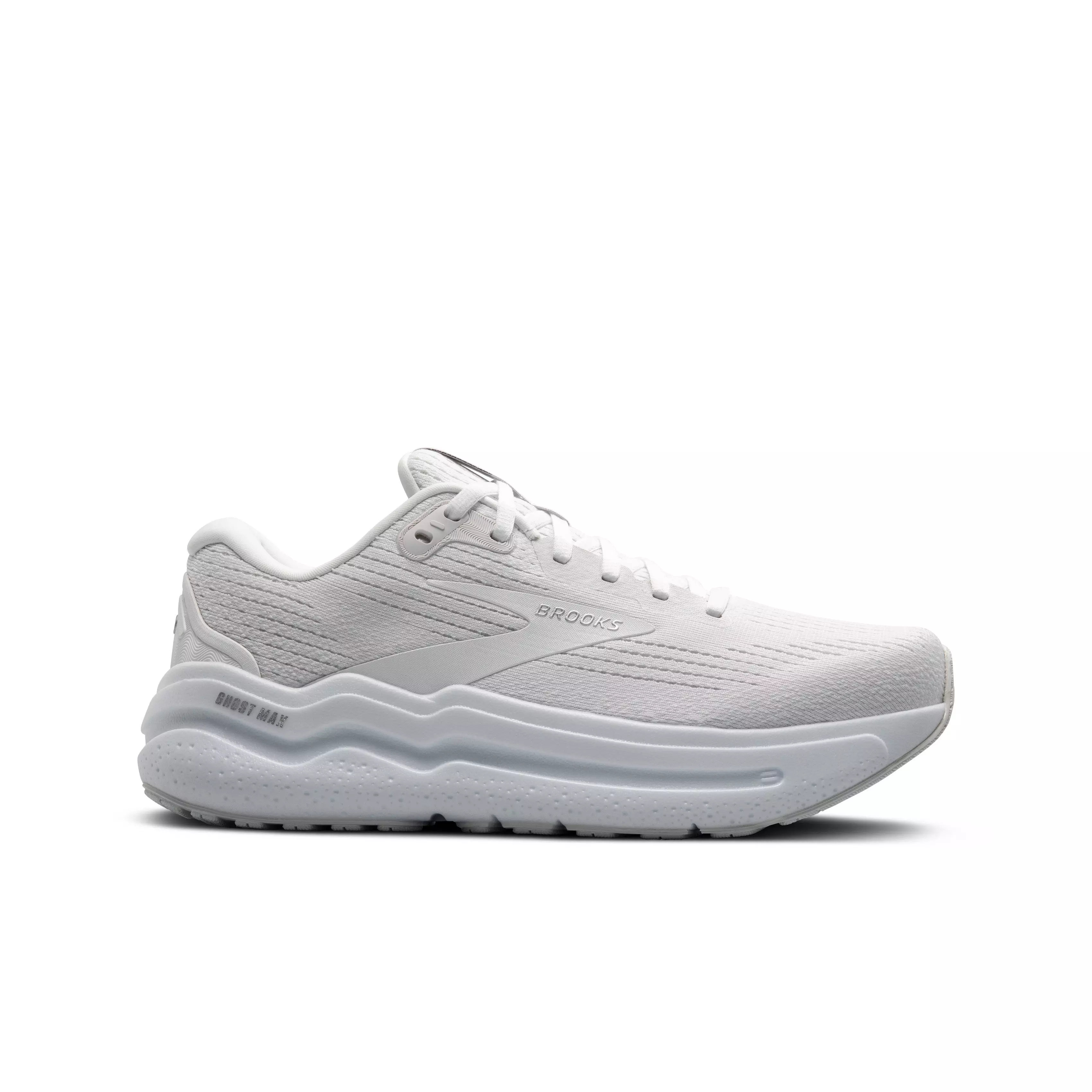 Brooks Ghost Max 2 "Bright White/Bright White" Women's Running Shoe - WHITE/WHITE
