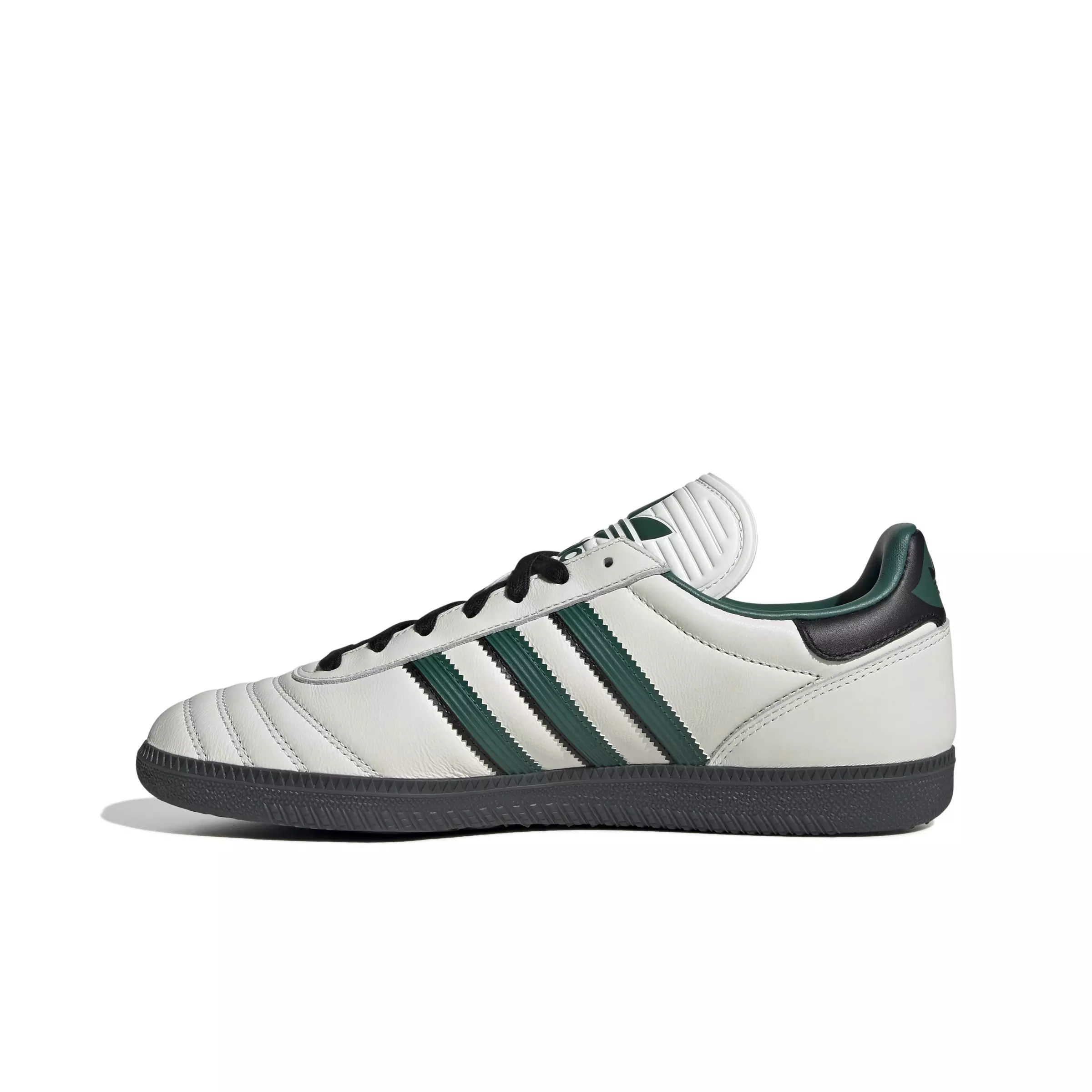 adidas Originals Samba Jp "Core White/Collegiate Green/Carbon" Unisex Shoe - WHITE/GREEN/CARBON