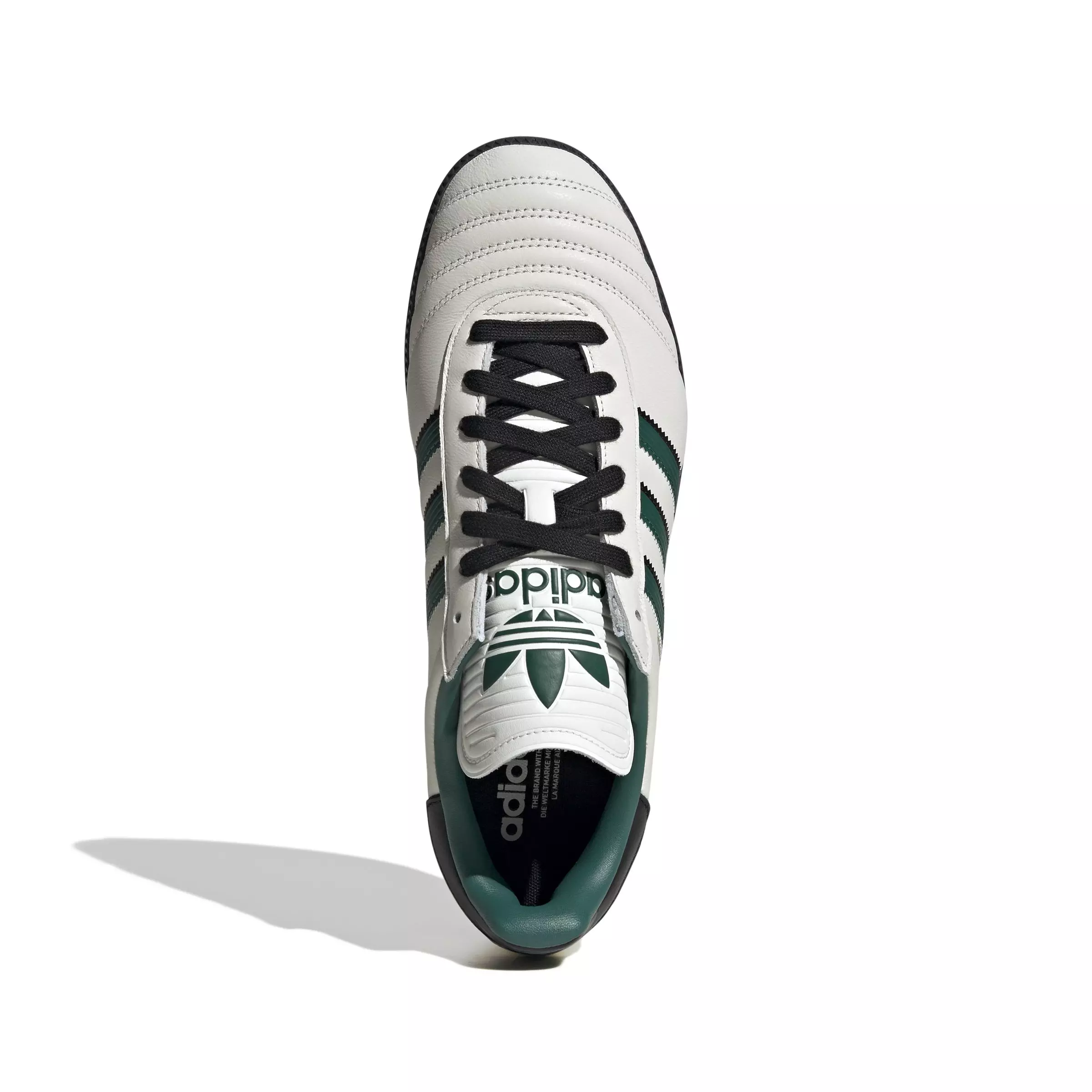 adidas Originals Samba Jp "Core White/Collegiate Green/Carbon" Unisex Shoe - WHITE/GREEN/CARBON