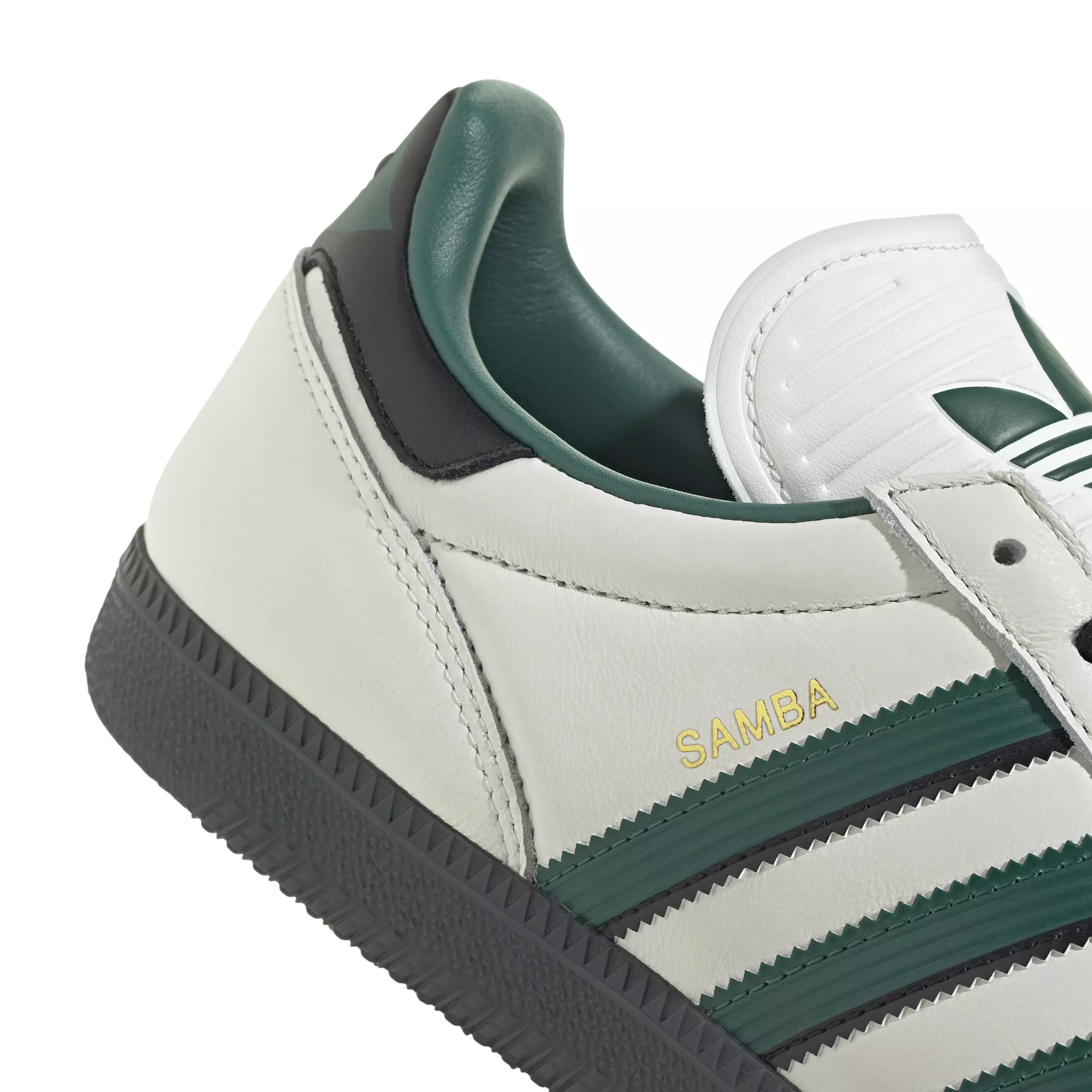 adidas Originals Samba Jp "Core White/Collegiate Green/Carbon" Unisex Shoe - WHITE/GREEN/CARBON