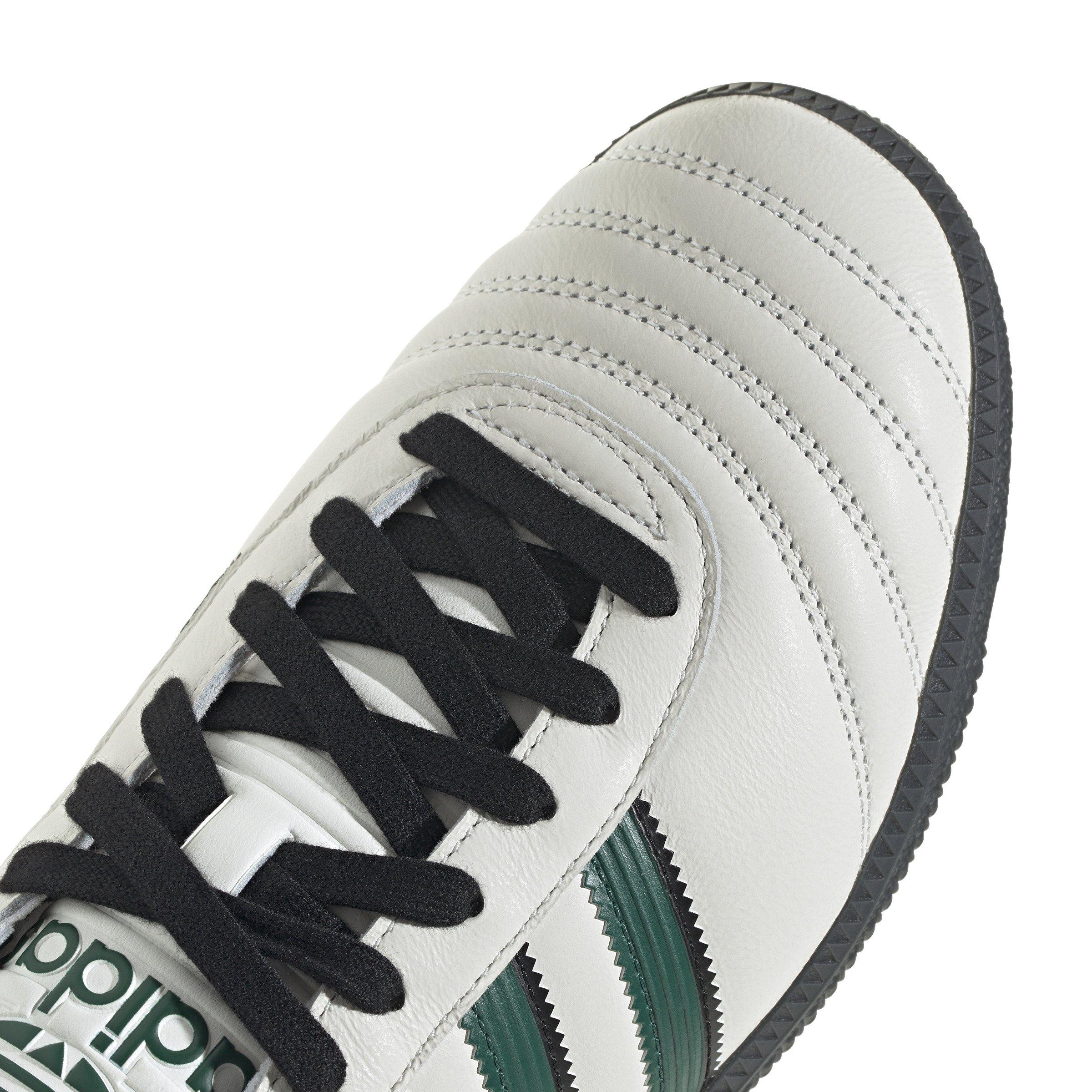 adidas Originals Samba Jp "Core White/Collegiate Green/Carbon" Unisex Shoe - WHITE/GREEN/CARBON Thumbnail View 8