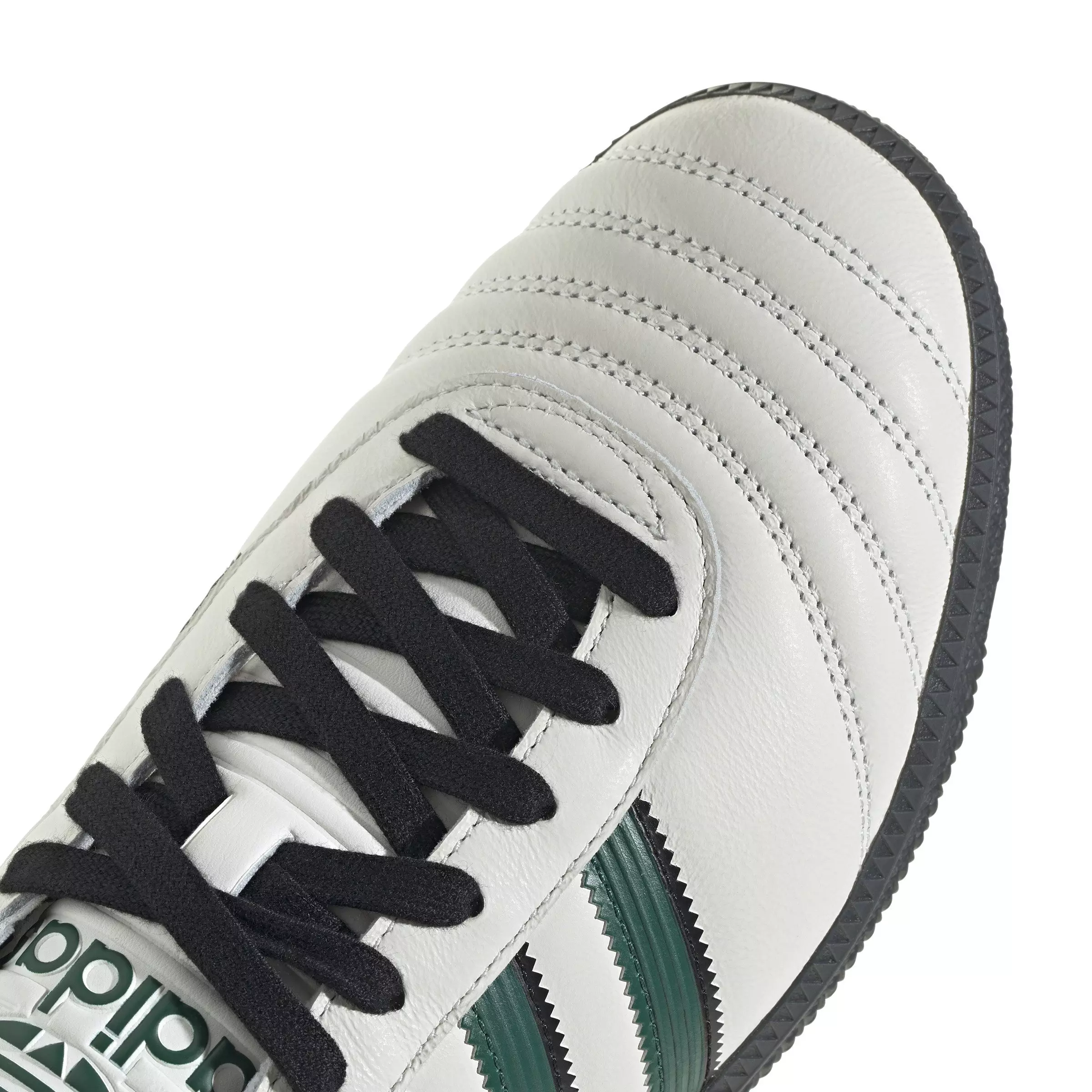 adidas Originals Samba Jp "Core White/Collegiate Green/Carbon" Unisex Shoe - WHITE/GREEN/CARBON