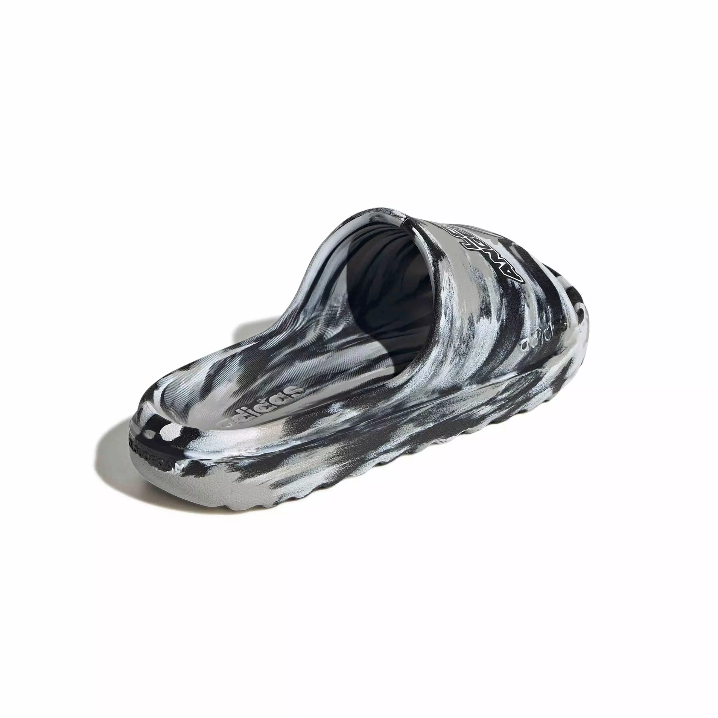adidas Adilette Lumia "Grey Two/Core Black/Ftwr White" Men's Slide - GREY/BLACK/WHITE