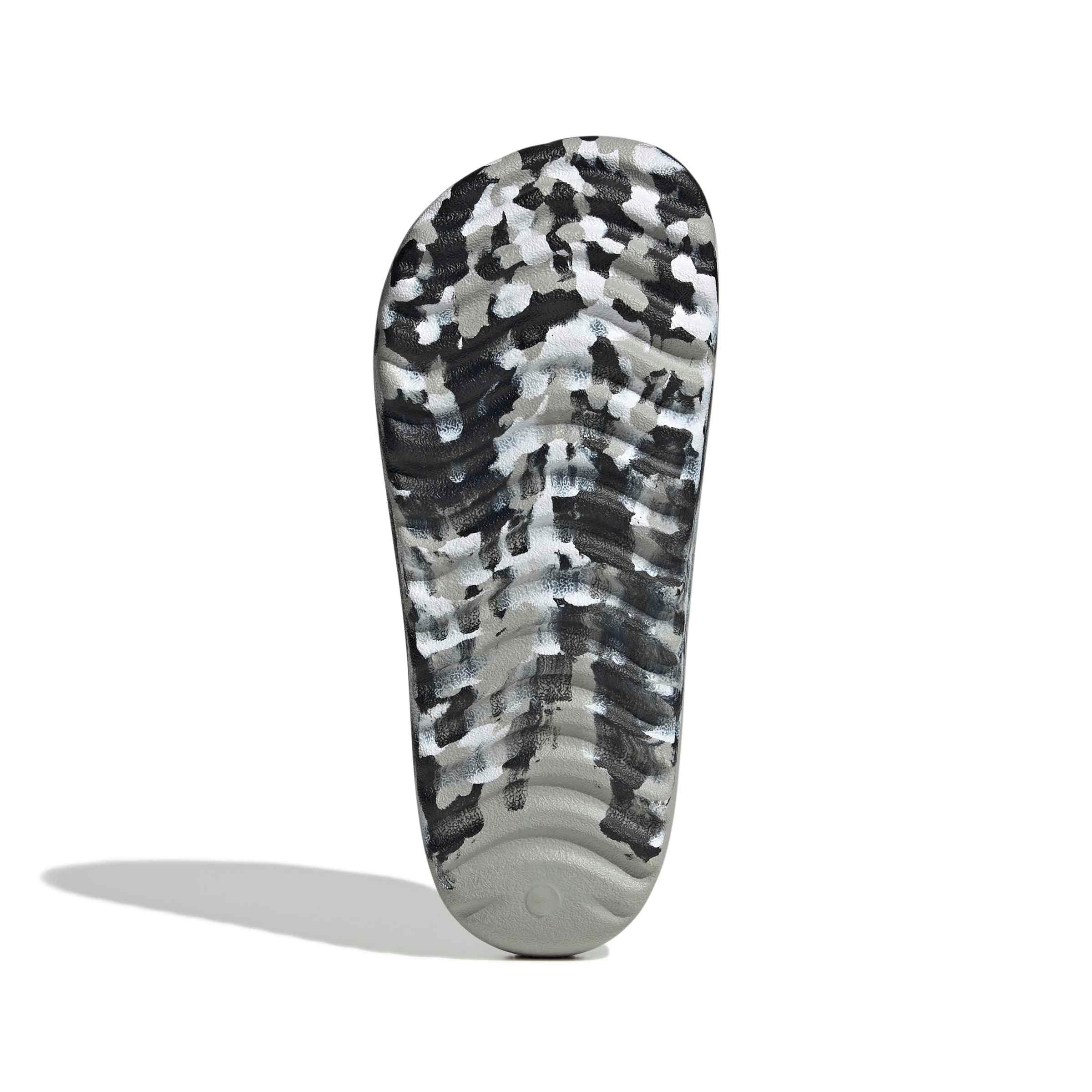 adidas Adilette Lumia "Grey Two/Core Black/Ftwr White" Men's Slide - GREY/BLACK/WHITE Thumbnail View 6